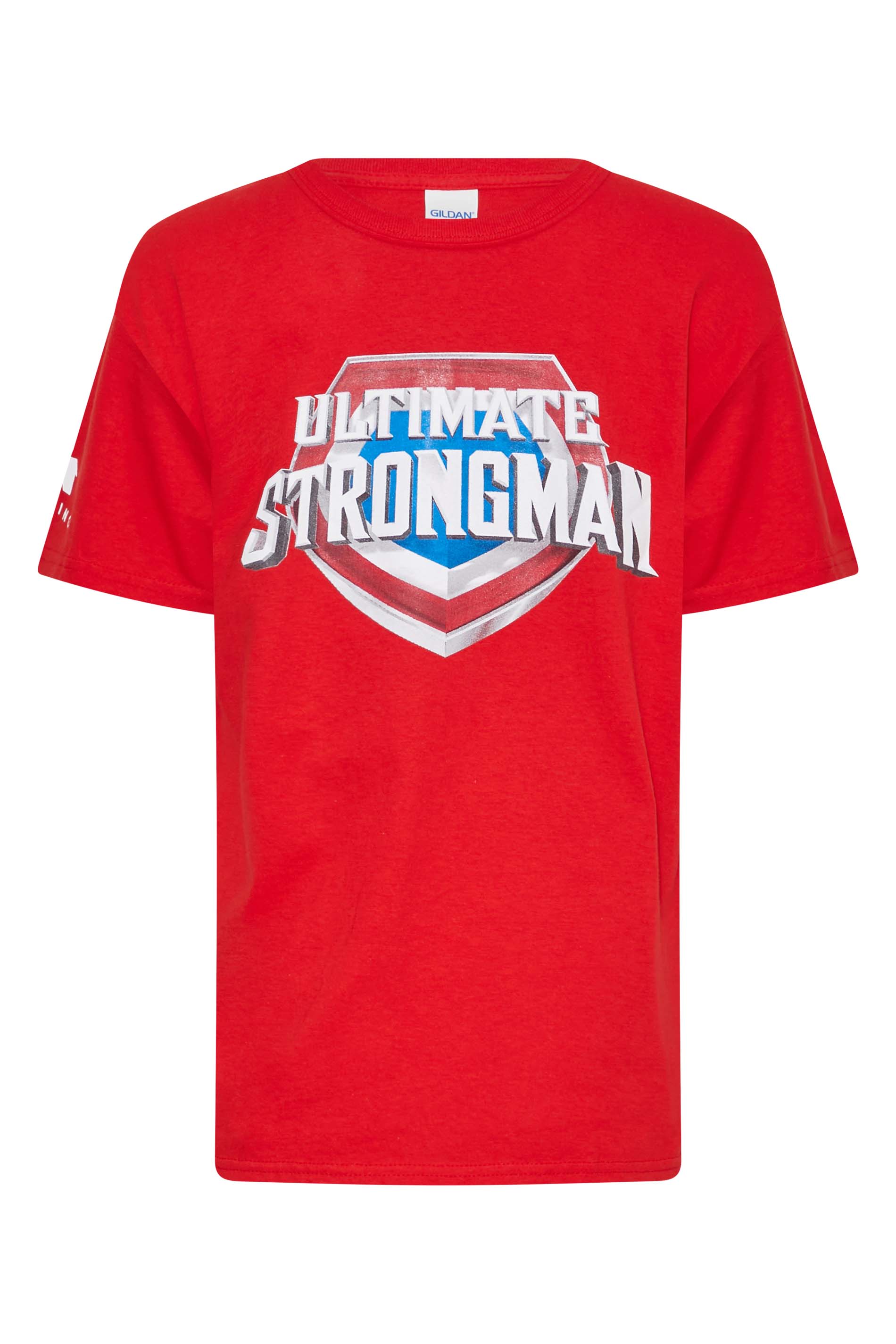 BadRhino Boys Red Ultimate Strongman T-Shirt 1