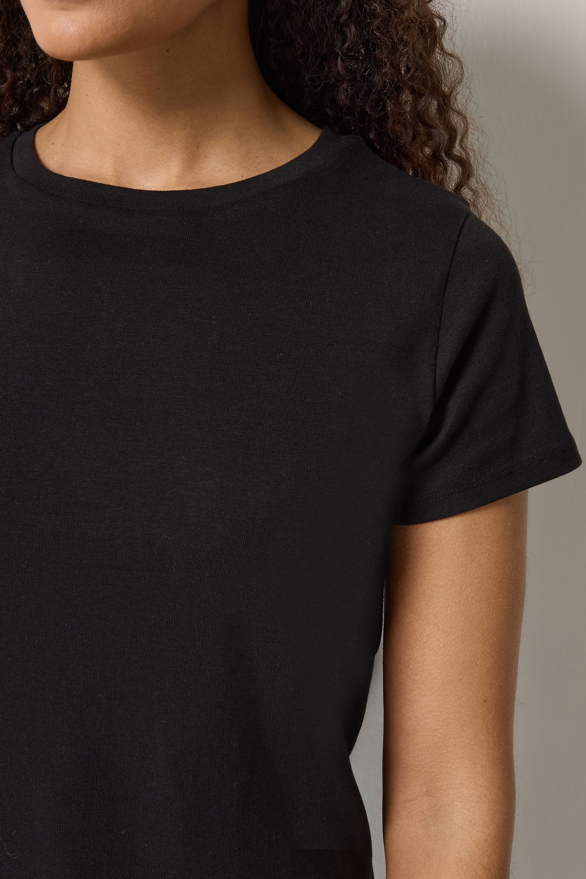 M&Co Black Cotton T-Shirt | M&Co 5