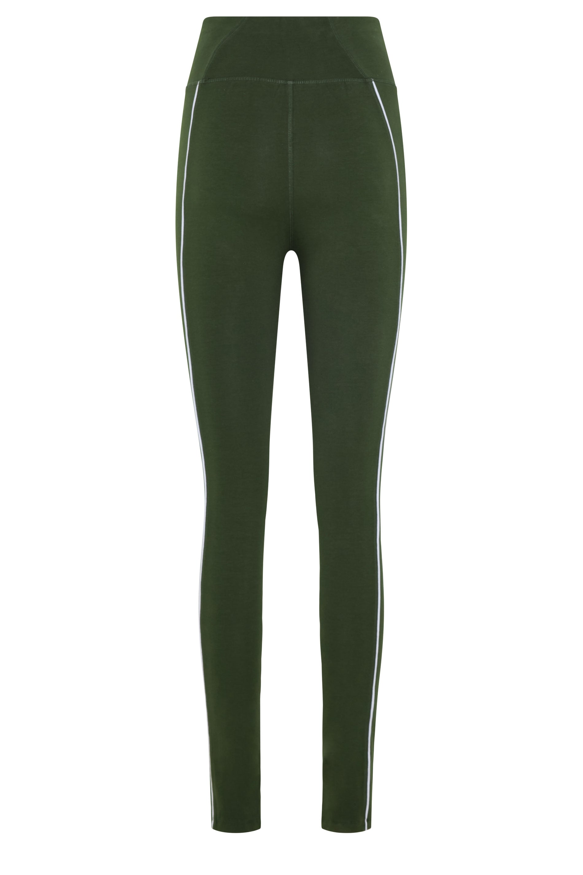 LTS Tall Women's Olive Green Active Piped Leggings | Long Tall Sally 1