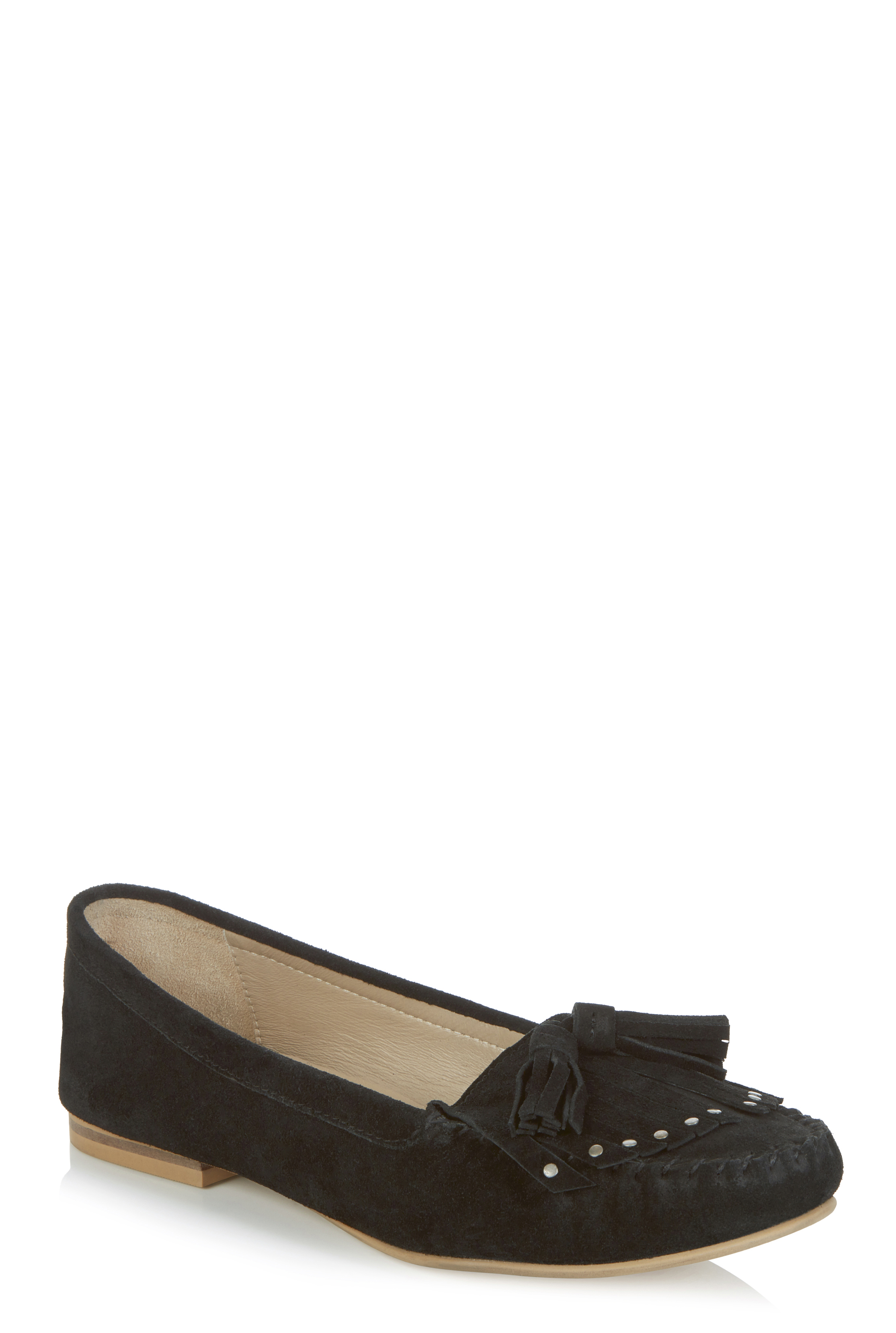 LTS Izzie Suede Moccasin | Long Tall Sally