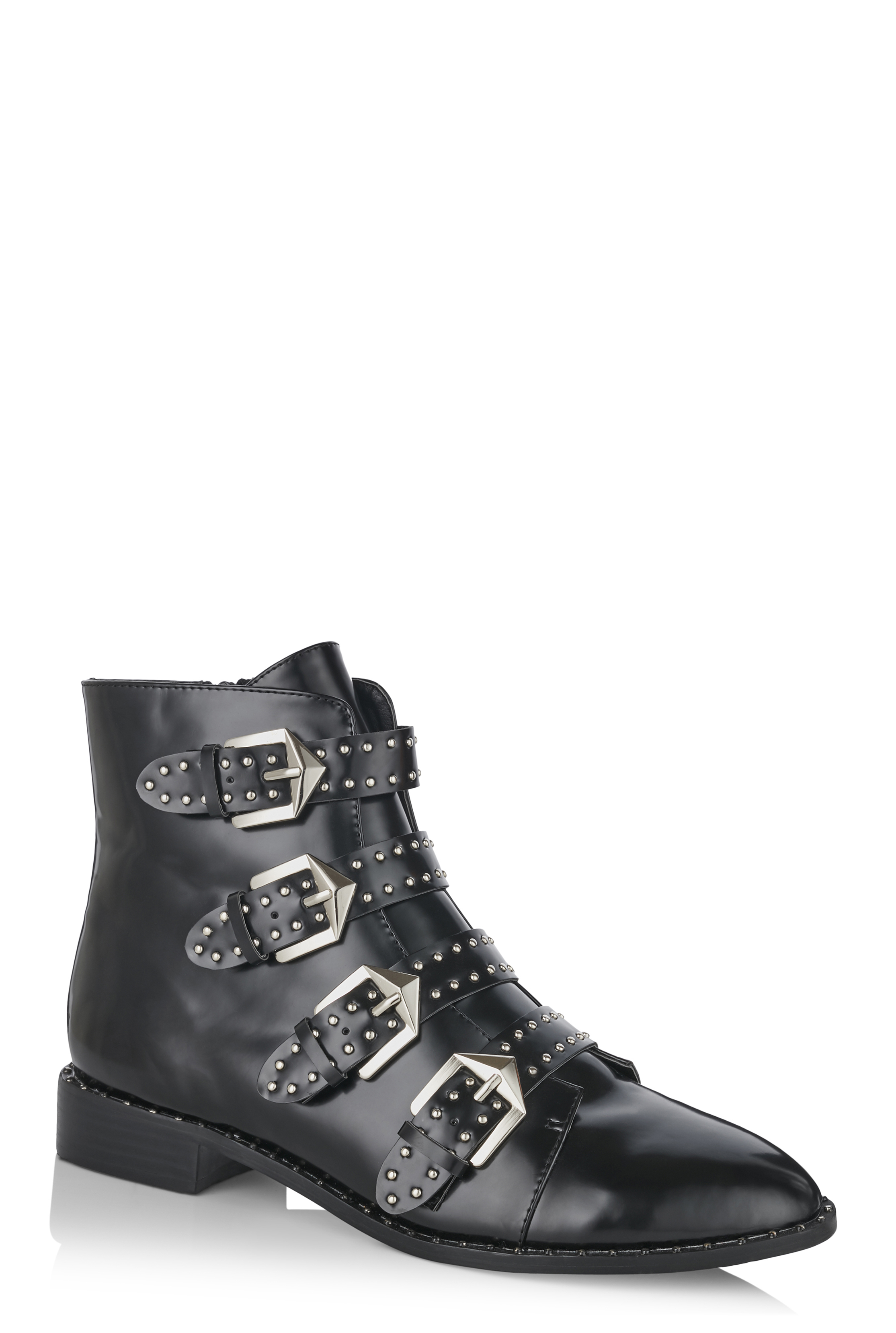 LTS Storm Studded Ankle Boot | Long Tall Sally