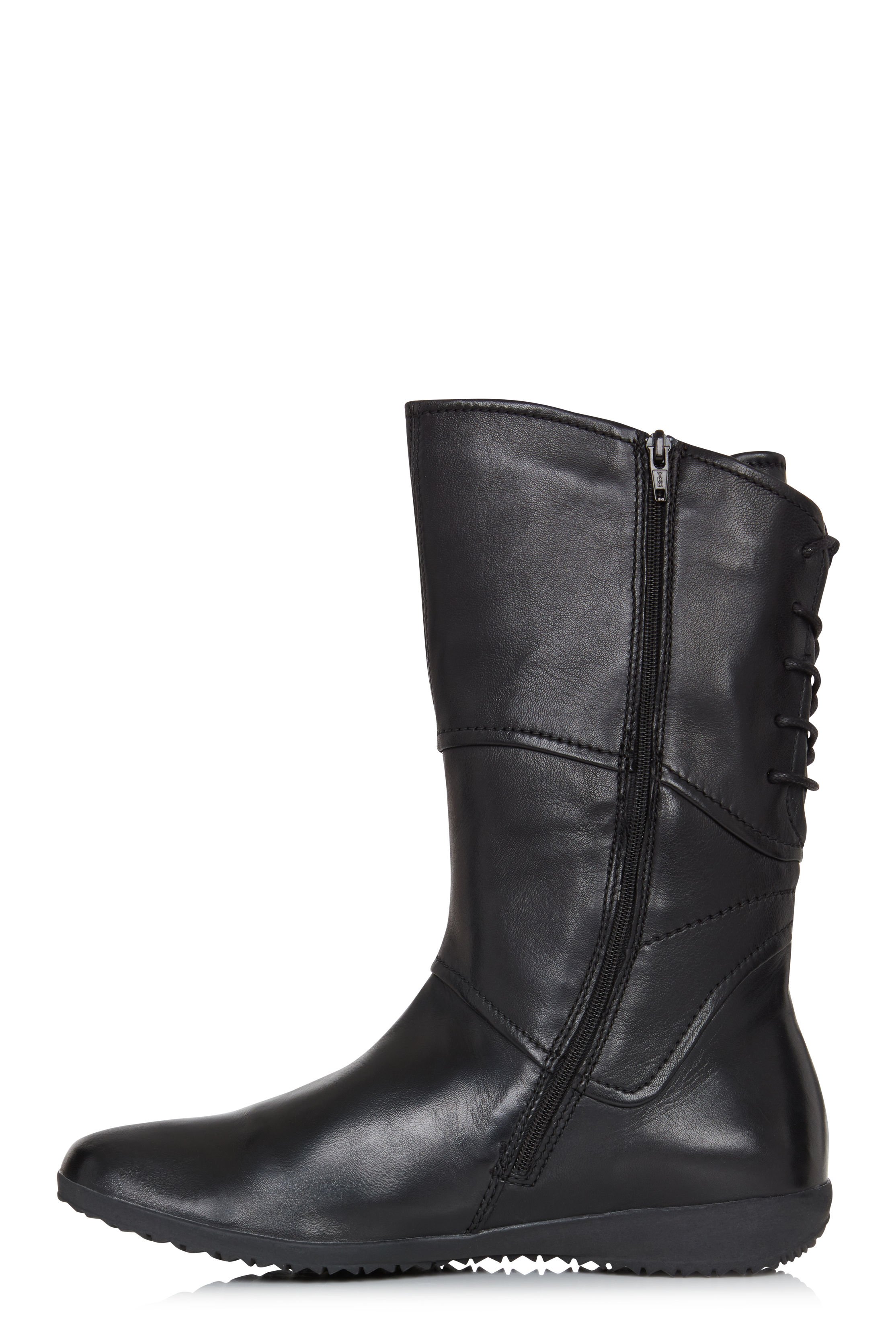 Josef Seibel Naly 07 Leather Lace Up Calf Boot | Long Tall Sally