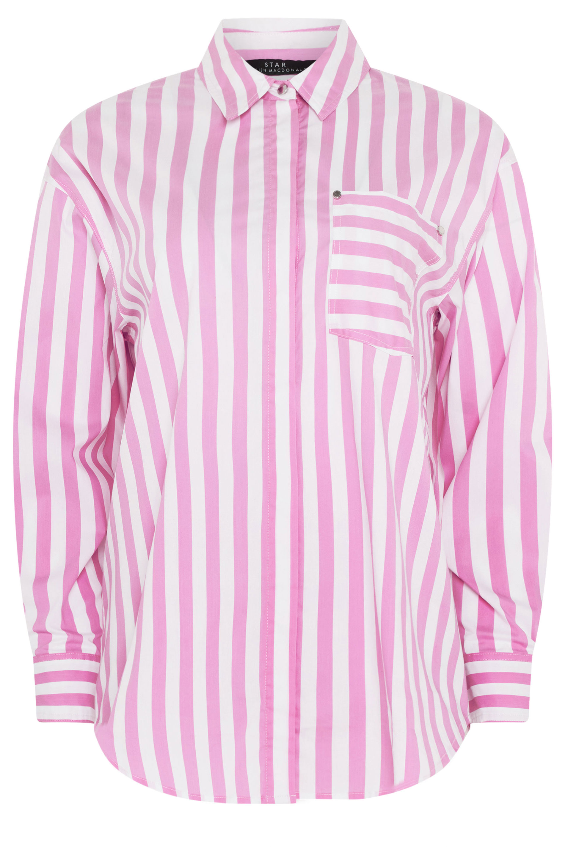 STAR Pink Stripe Long Sleeve Shirt | StarByJM 6