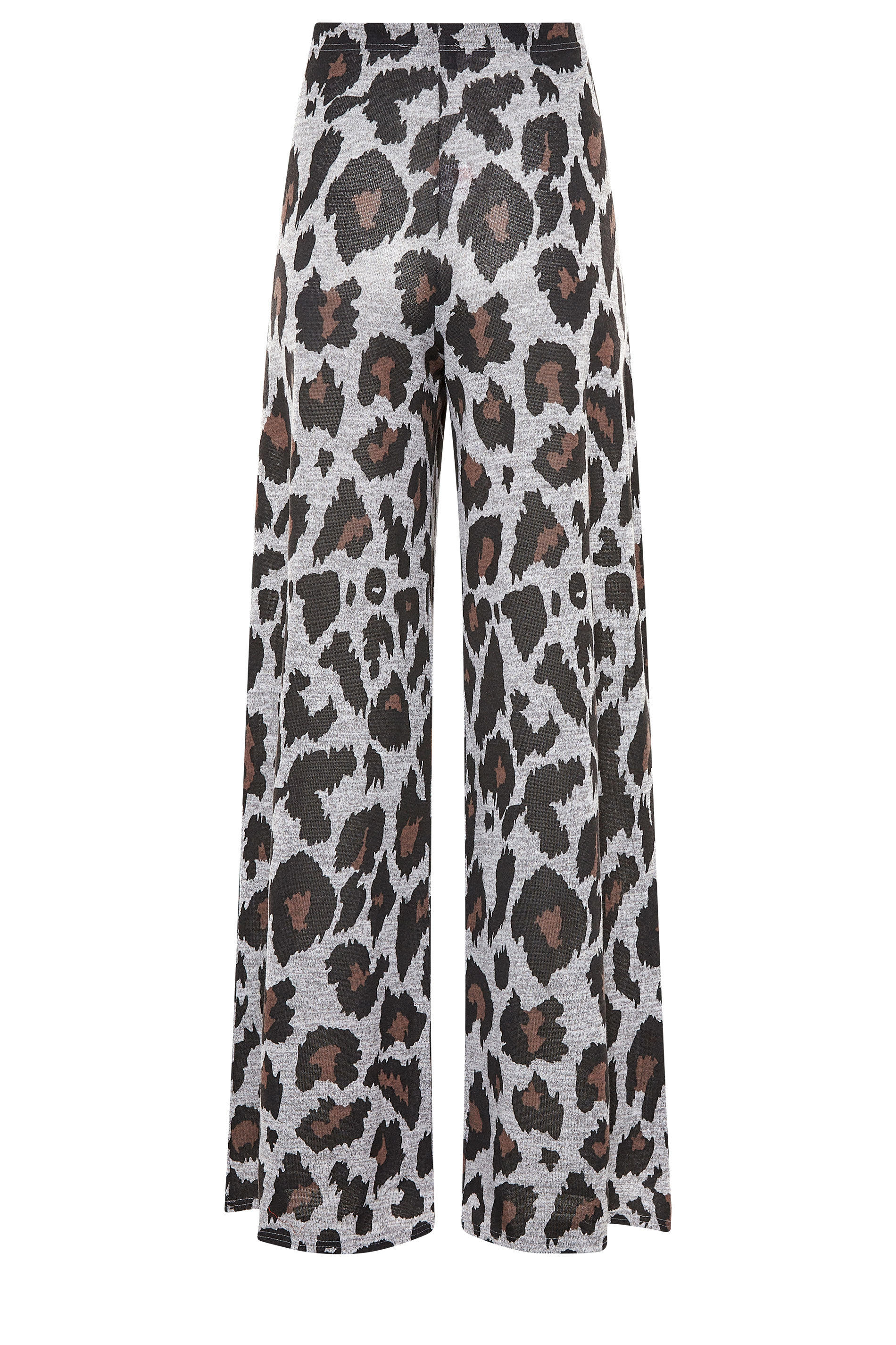 LTS Grey Leopard Print Lounge Trousers | Long Tall Sally