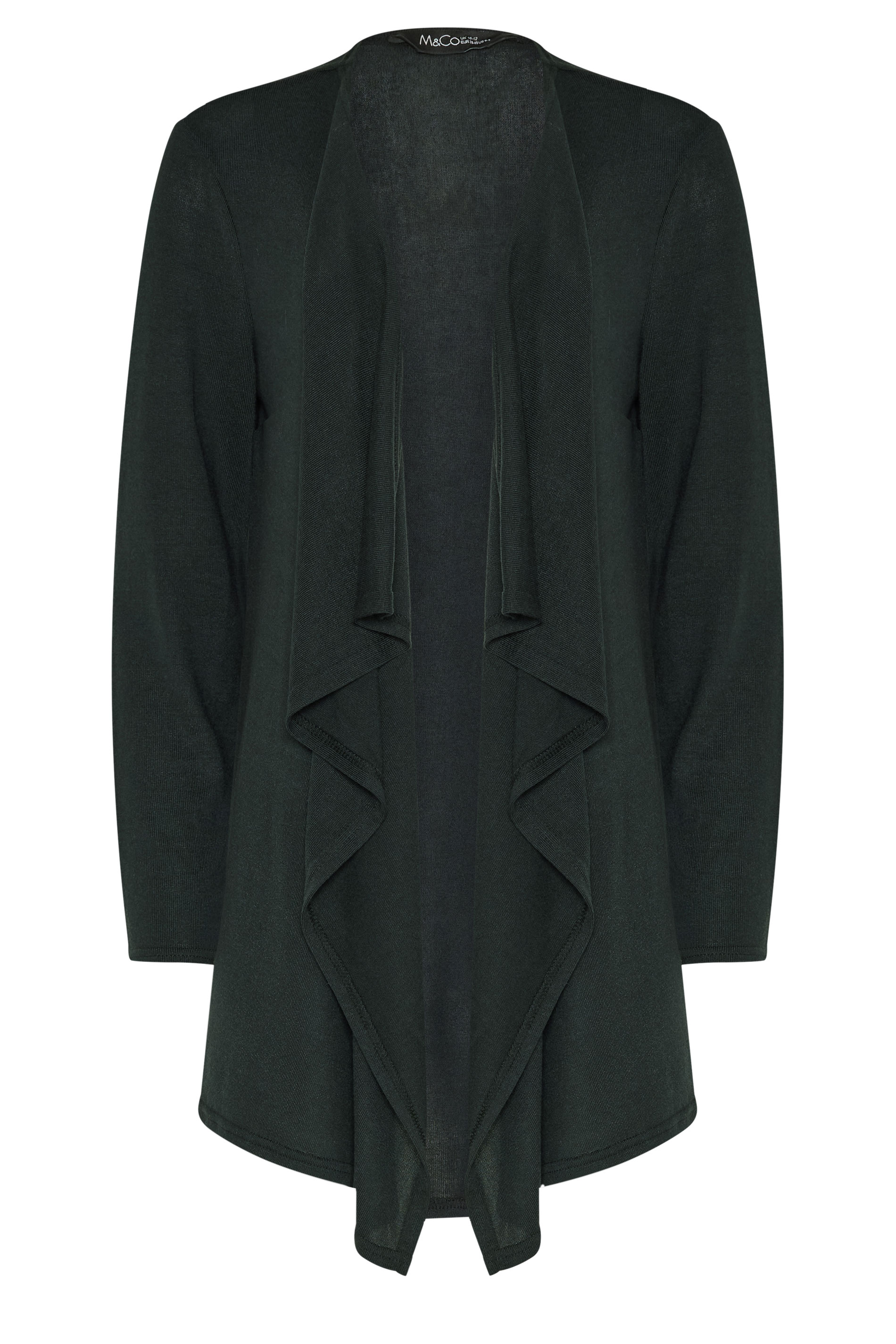 M&Co Black Waterfall Cardigan | M&Co 5