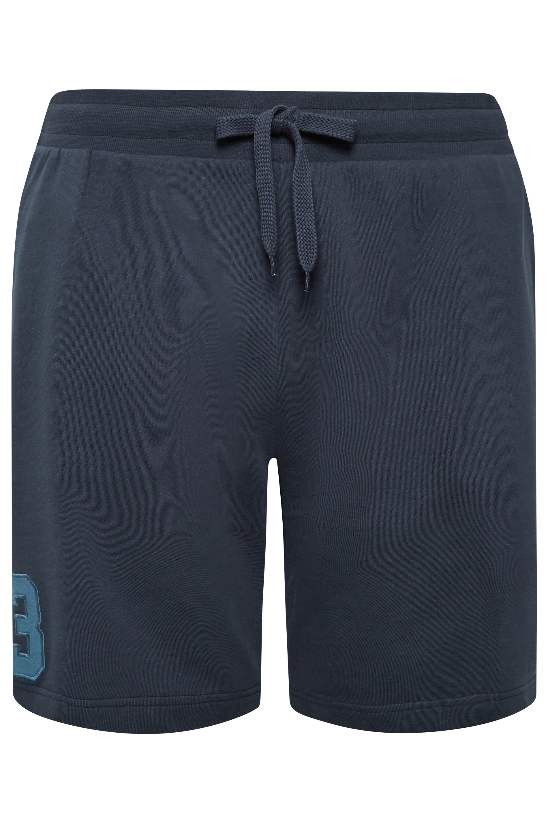 U.S. POLO ASSN. Big & Tall Navy Blue Jersey Shorts | BadRhino  3