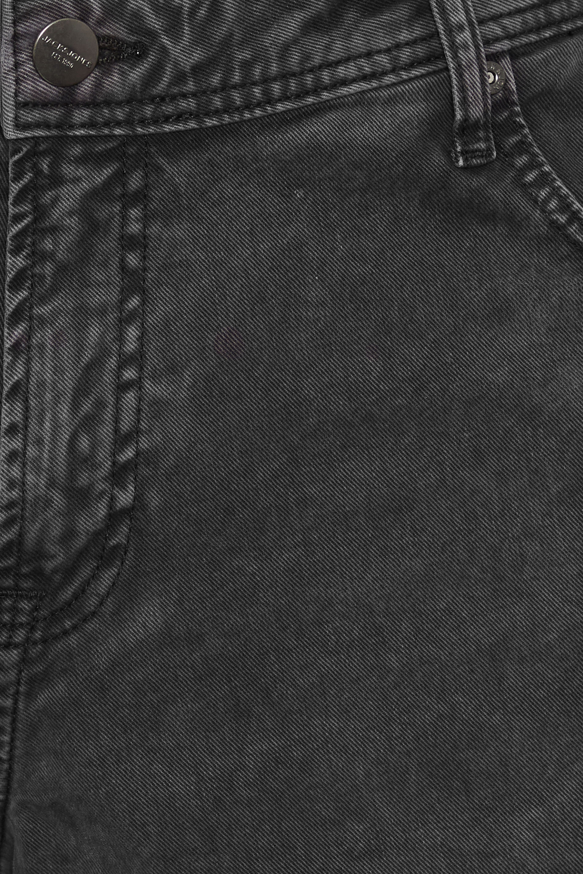 JACK & JONES Big & Tall Black Bronx Shorts | BadRhino 5