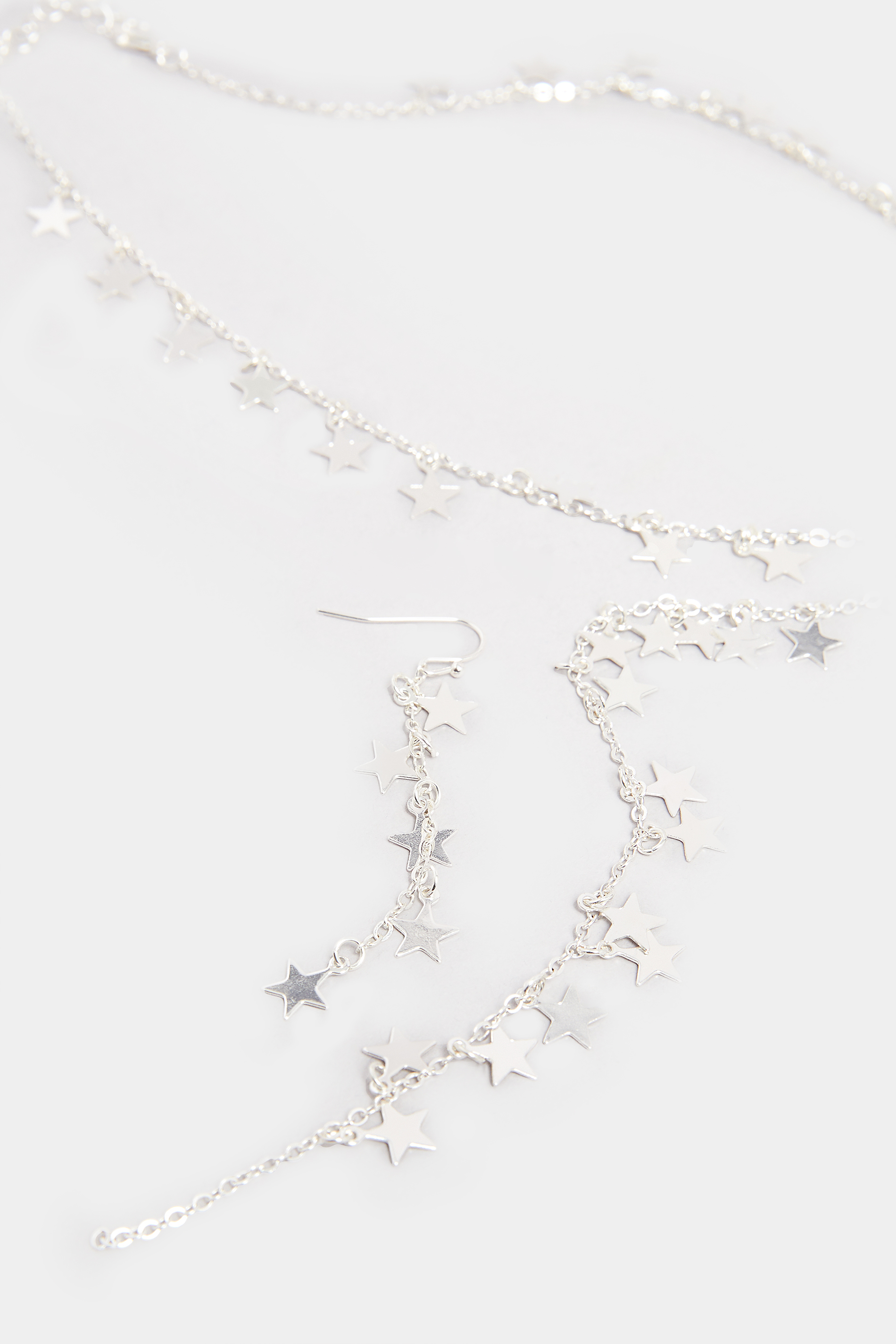 2 Pack Star Droplet Long Necklace | Yours Clothing 3