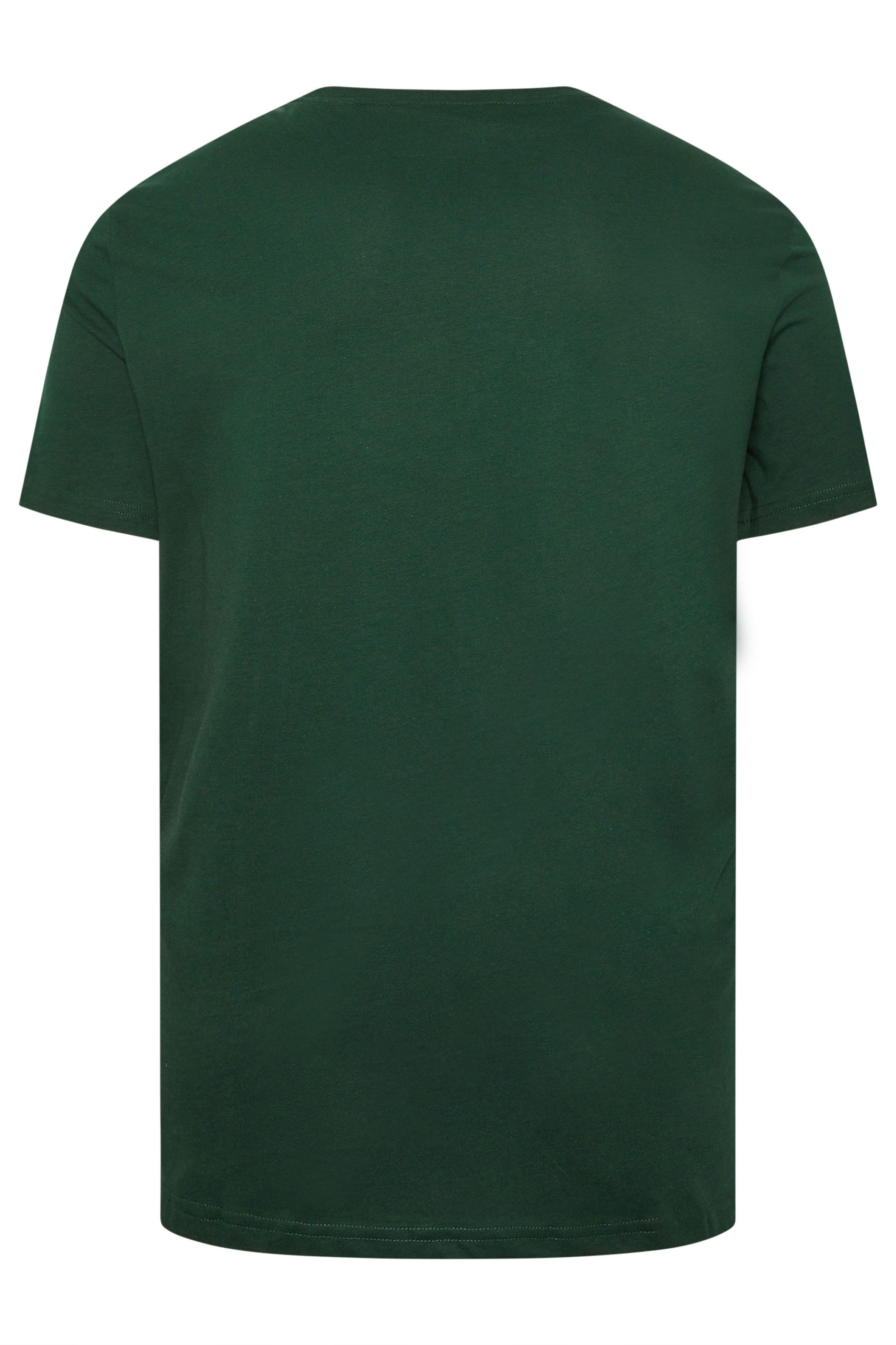 LYLE & SCOTT Big & Tall Dark Green Core T-Shirt | BadRhino 4