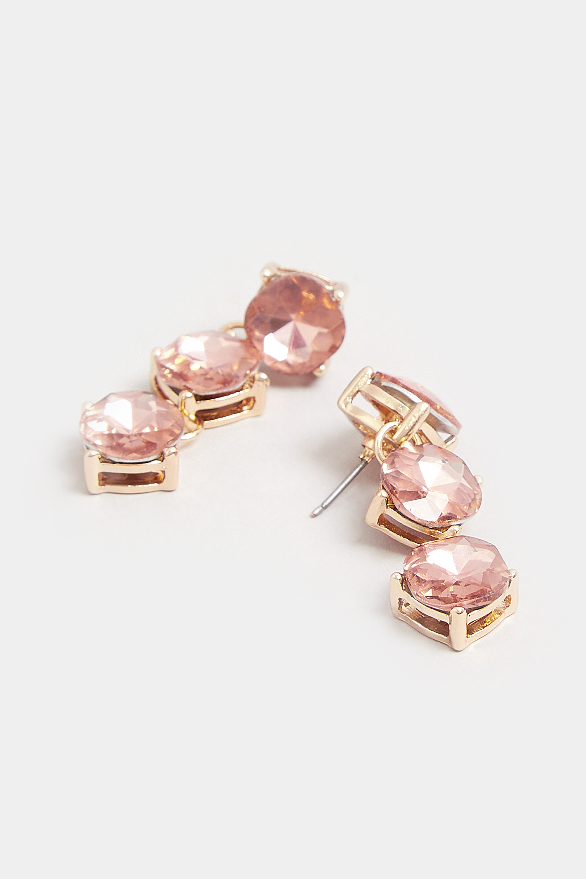 Buy Ayesha Metallic Gold Studded Diamante Drop Western Earrings For Girls,  Women Online