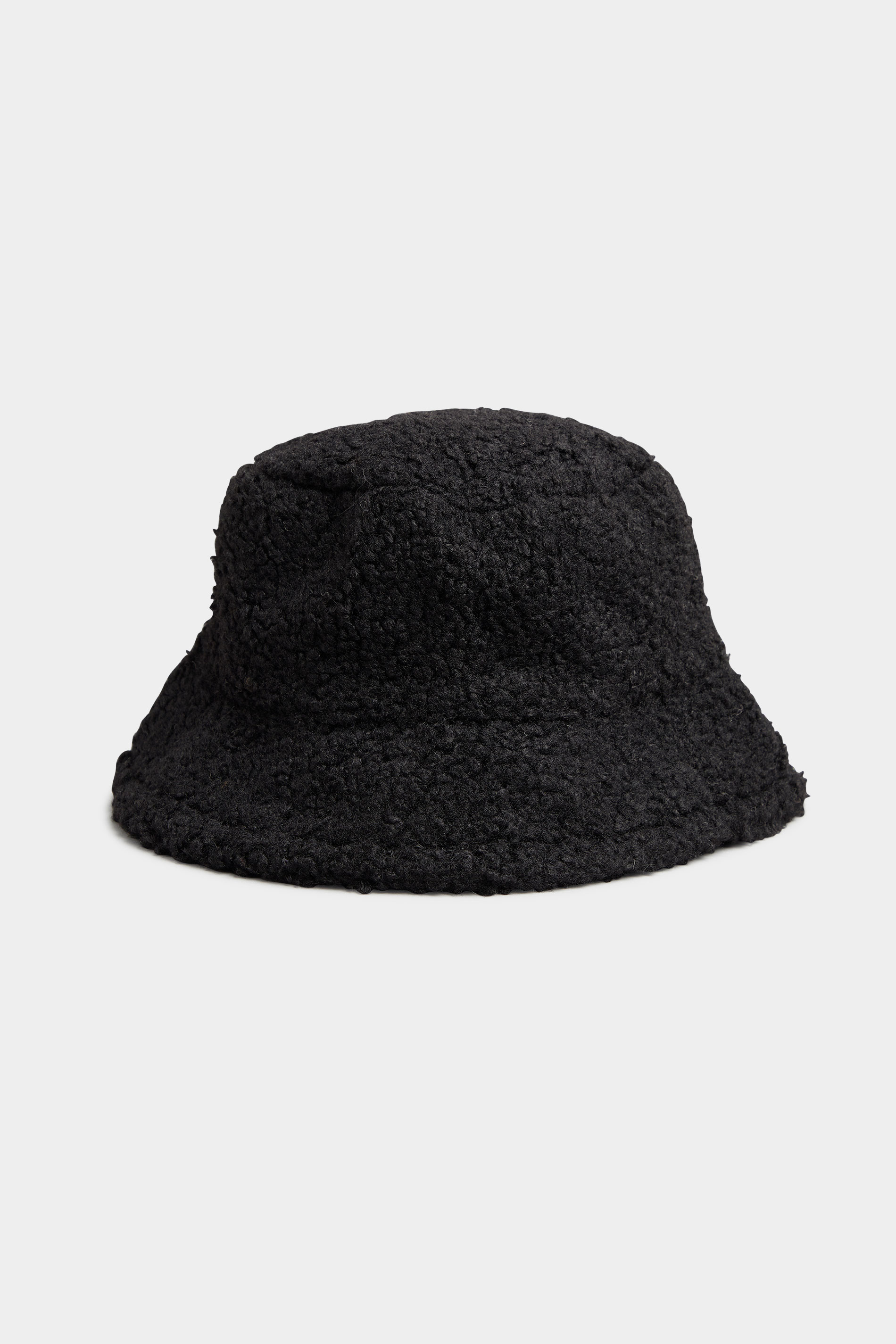 Black Teddy Bucket Hat | Yours Clothing 2