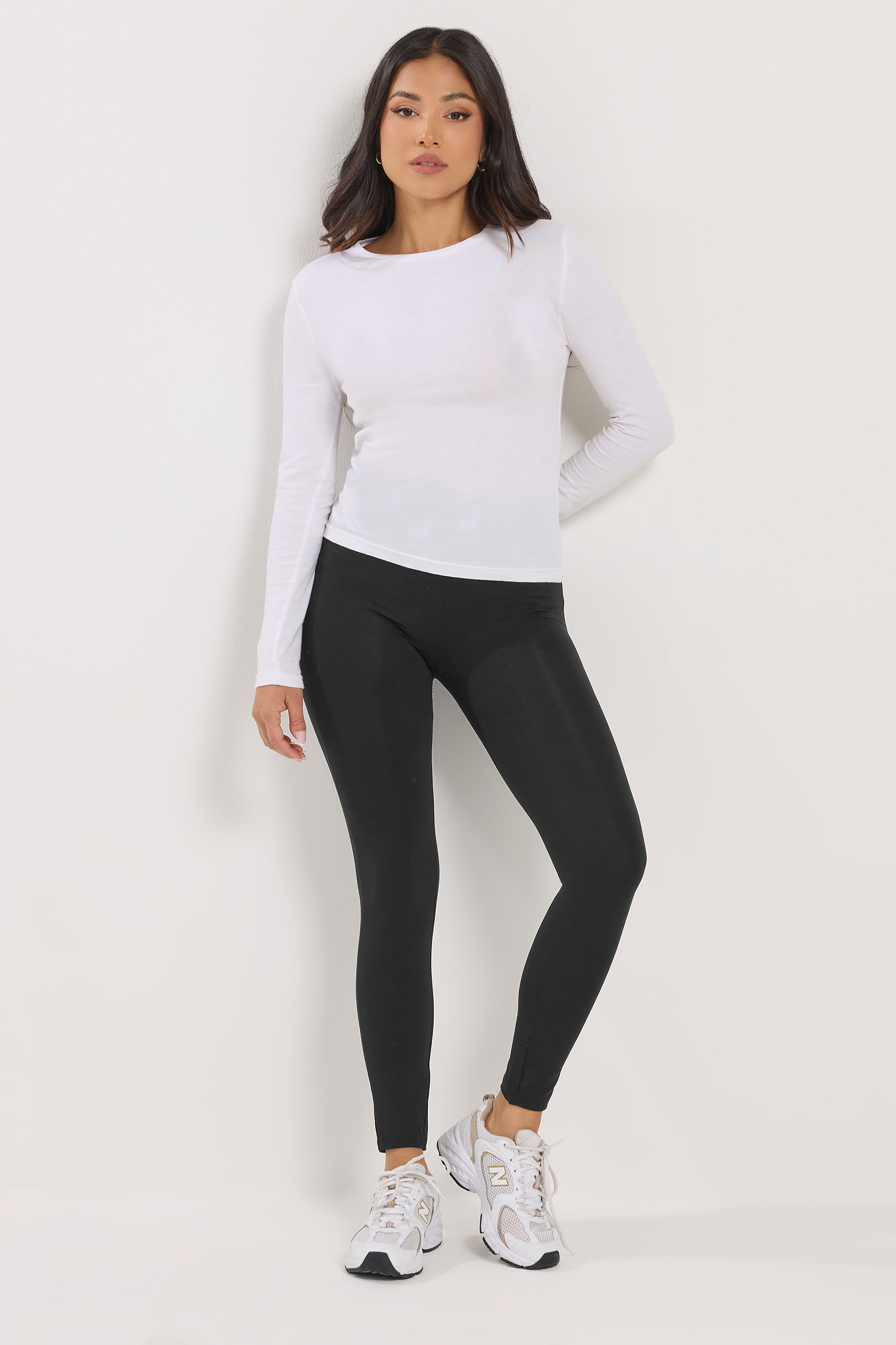 PixieGirl Petite 2 PACK Women's Chocolate Brown & Black Leggings | PixieGirl 2