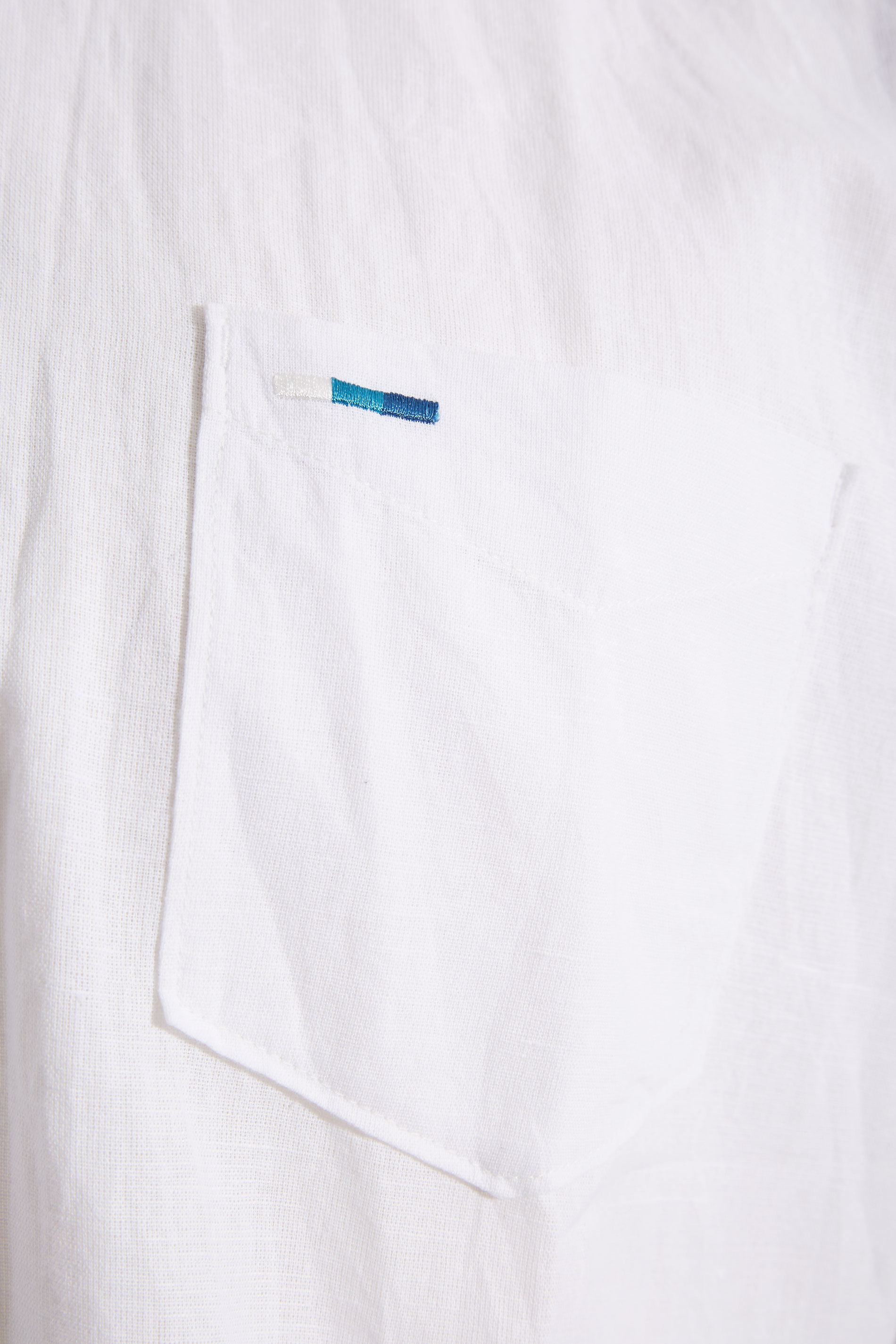 BadRhino Big & Tall White Linen Shirt | BadRhino 2
