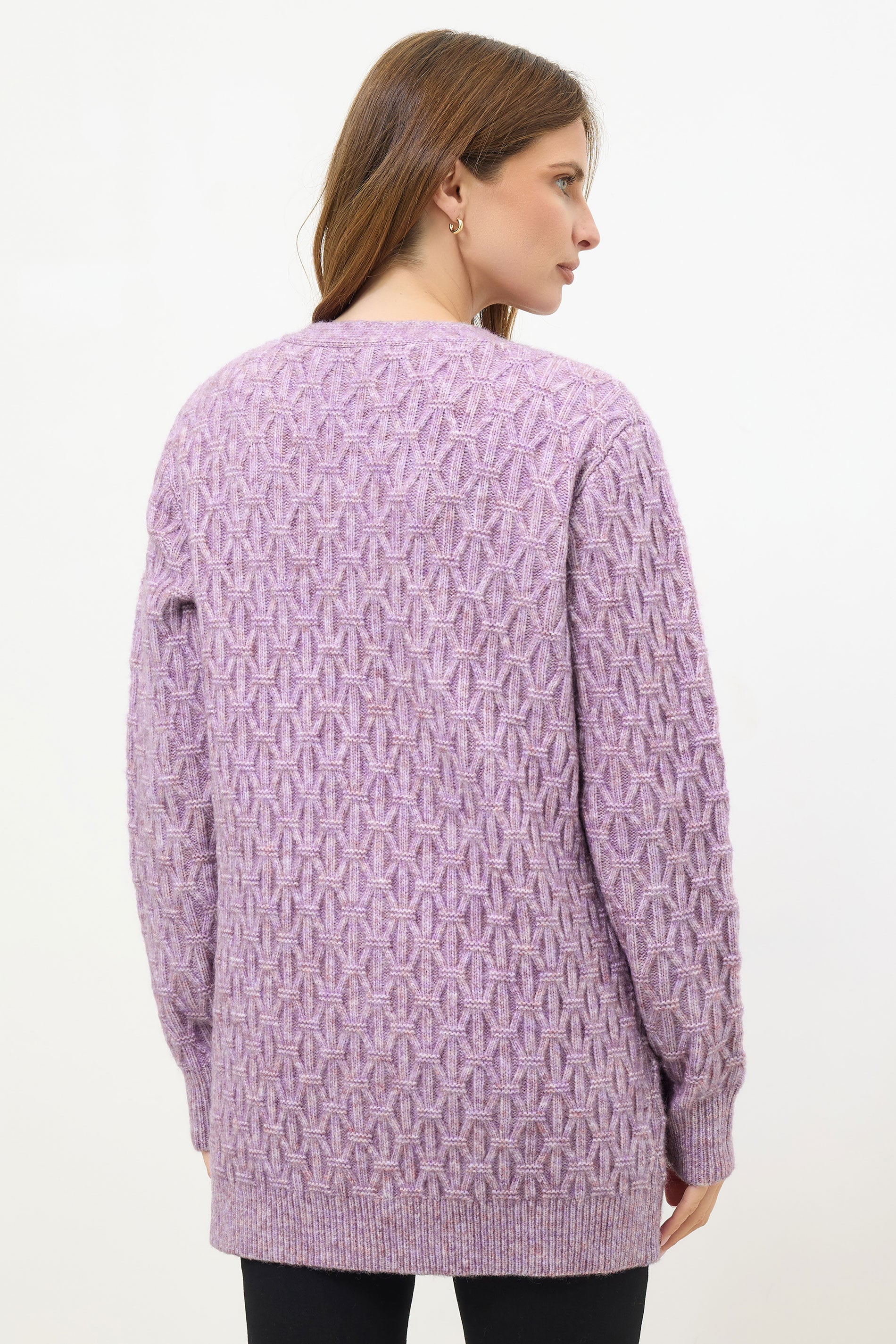 M&Co White Cable Knit Cardigan | M&Co 2