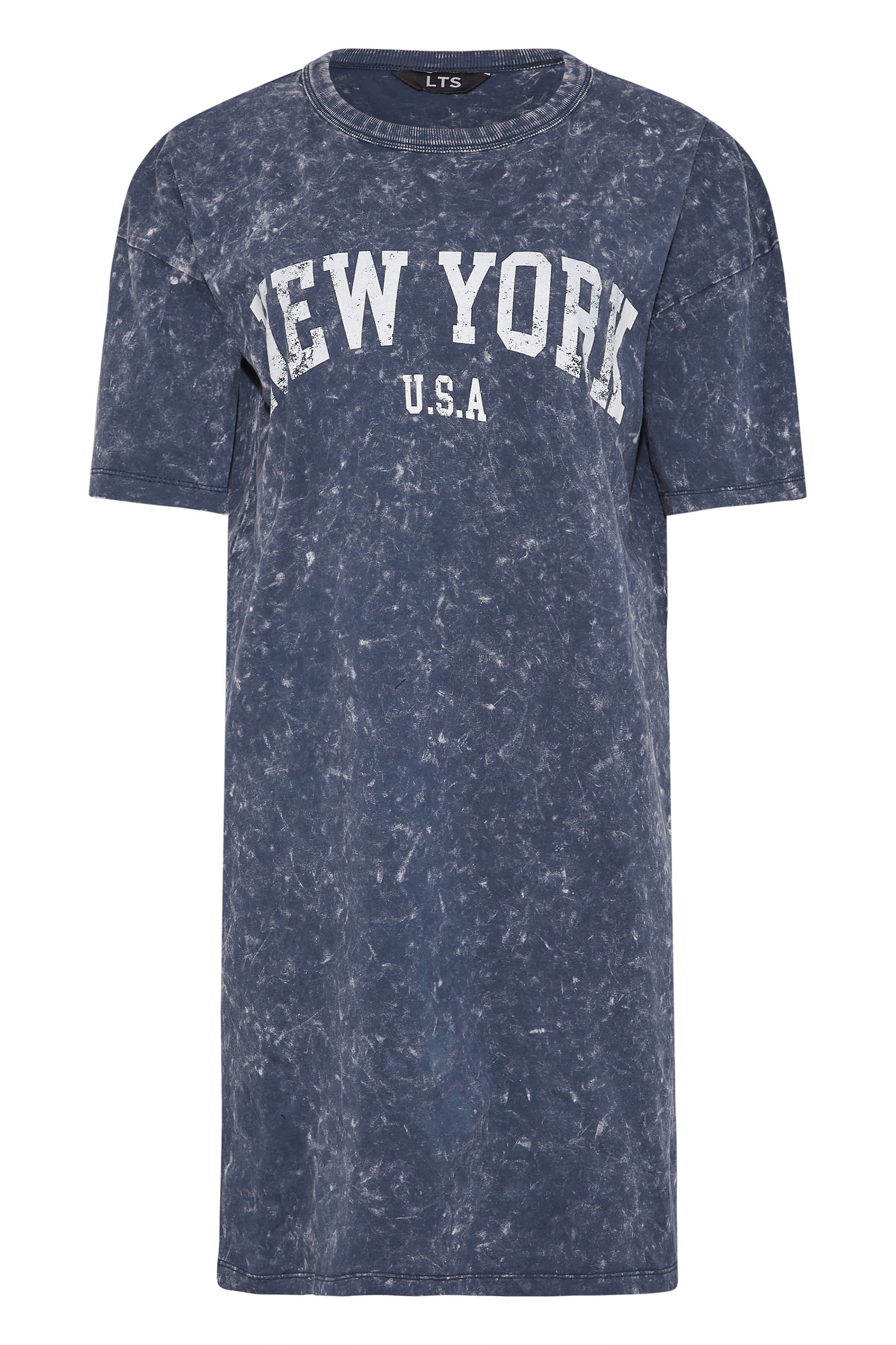 Tall Oversized Extended Neck New York T-shirt