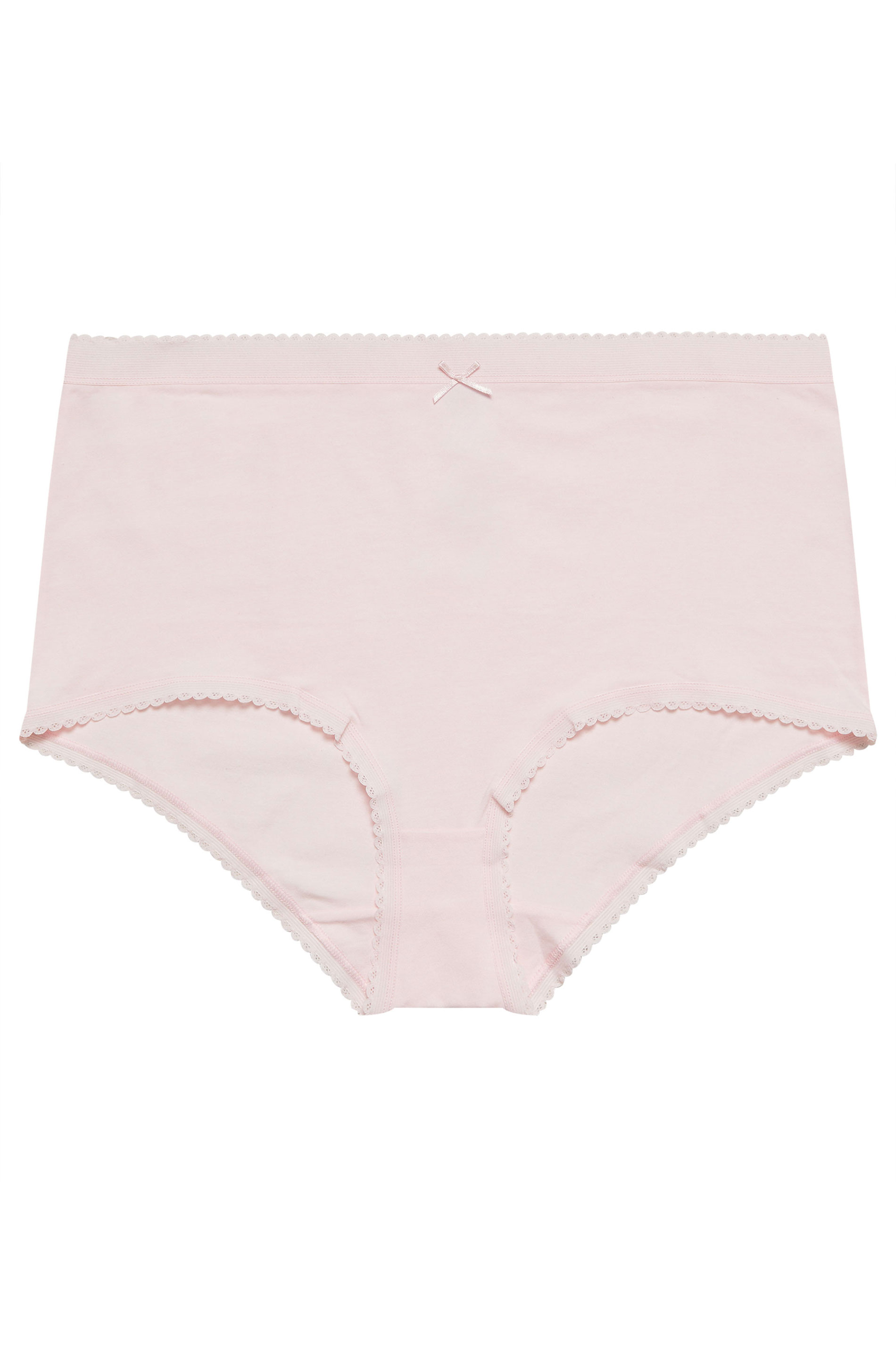 YOURSET 5 PACK Plus Size Pink Floral Print Full Briefs | Yours Clothing 8