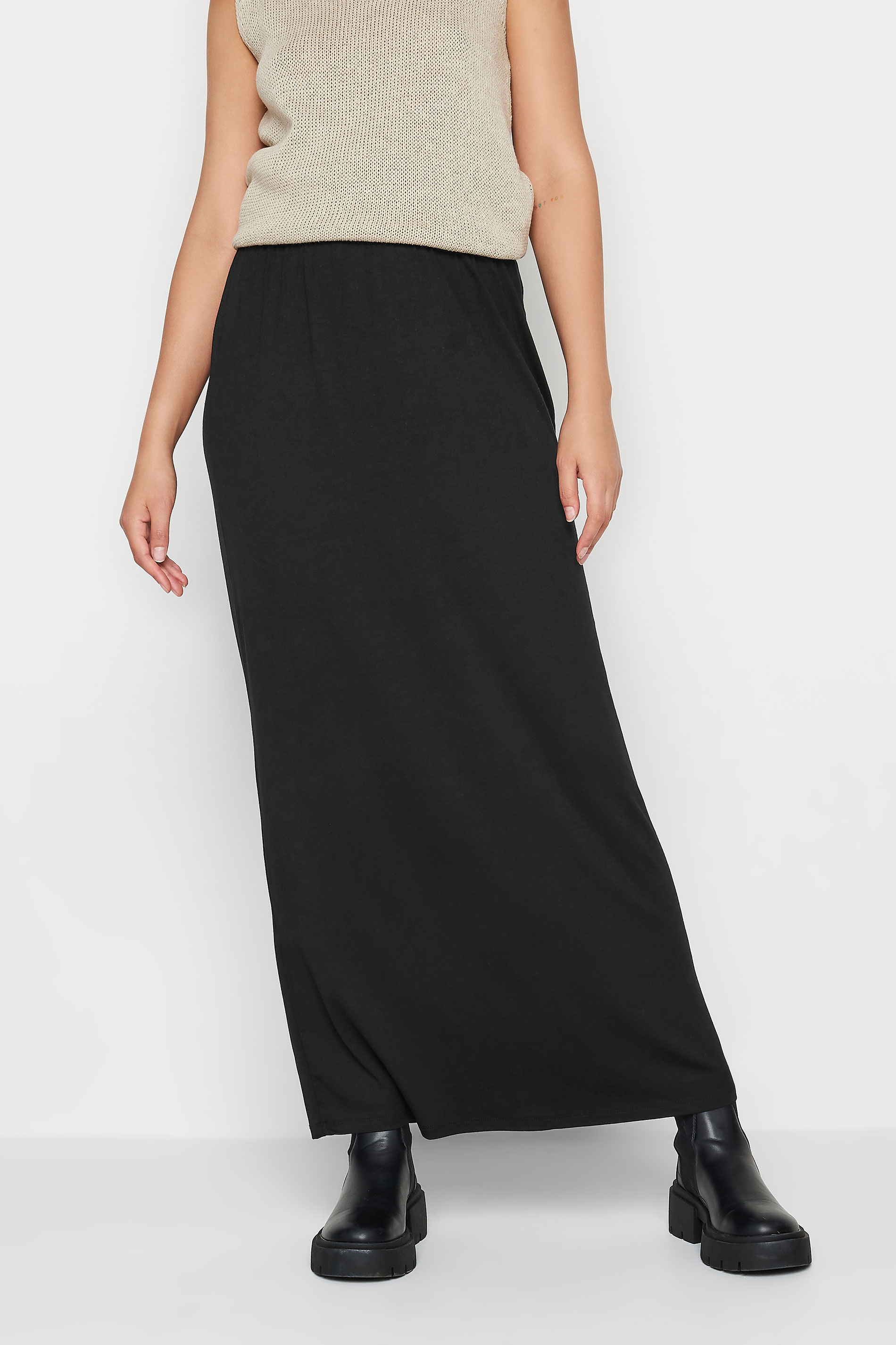 LTS Tall Women's Black Maxi Tube Skirt | Long Tall Sally 1