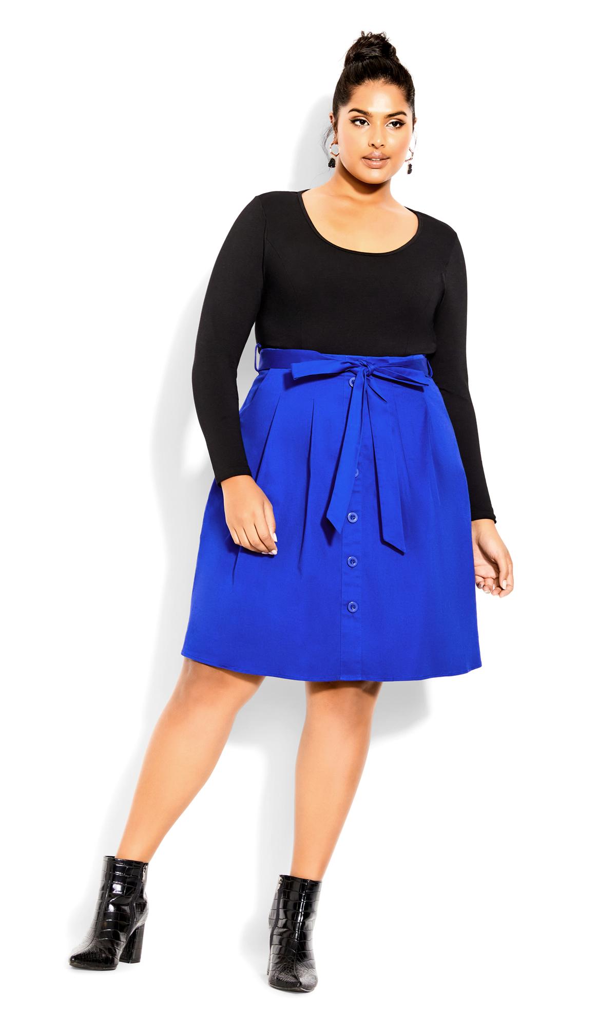 Uptown Girl Cobalt Dress 1