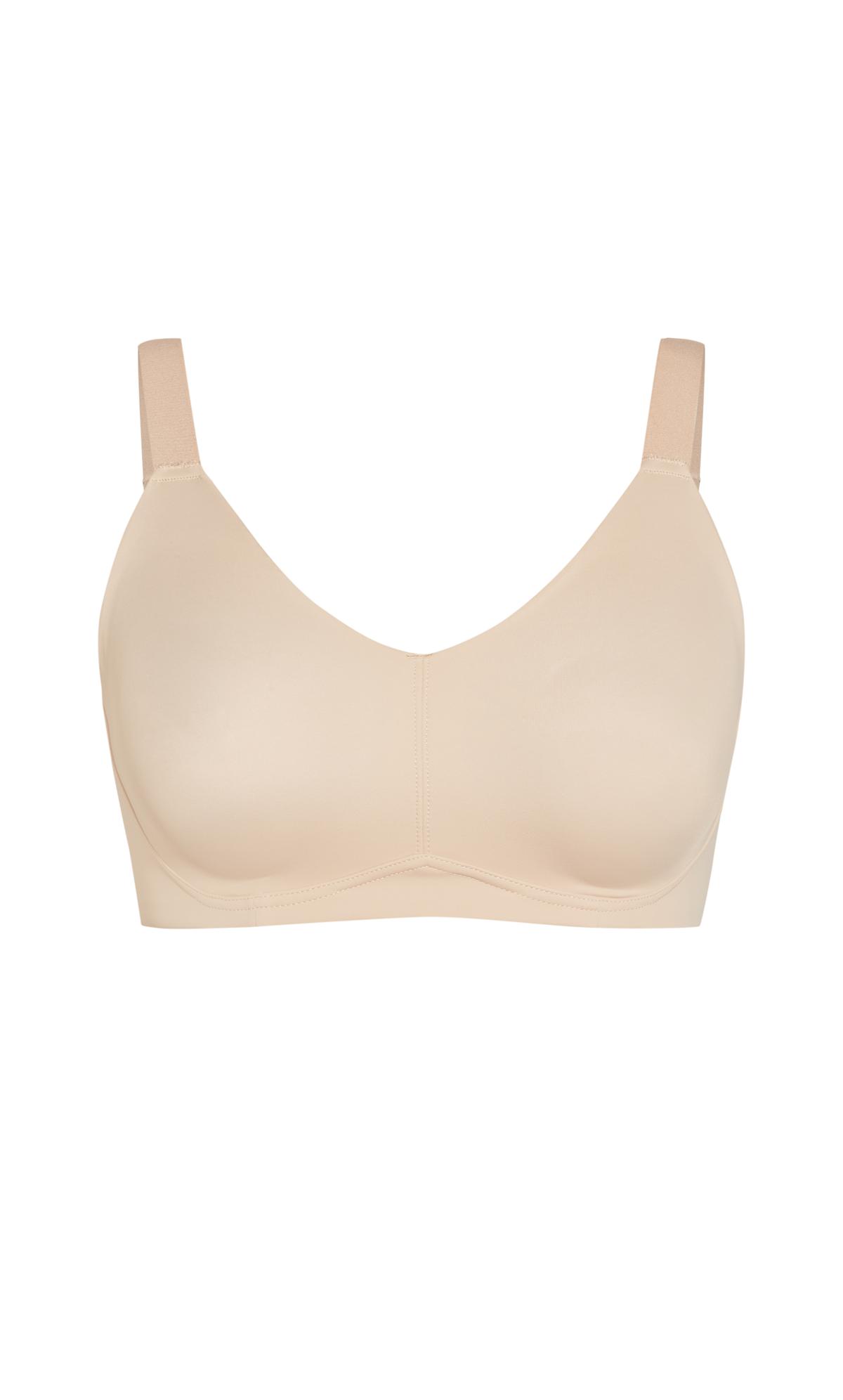 Evans Nude Non-Wired Back Smoothing Bra 3