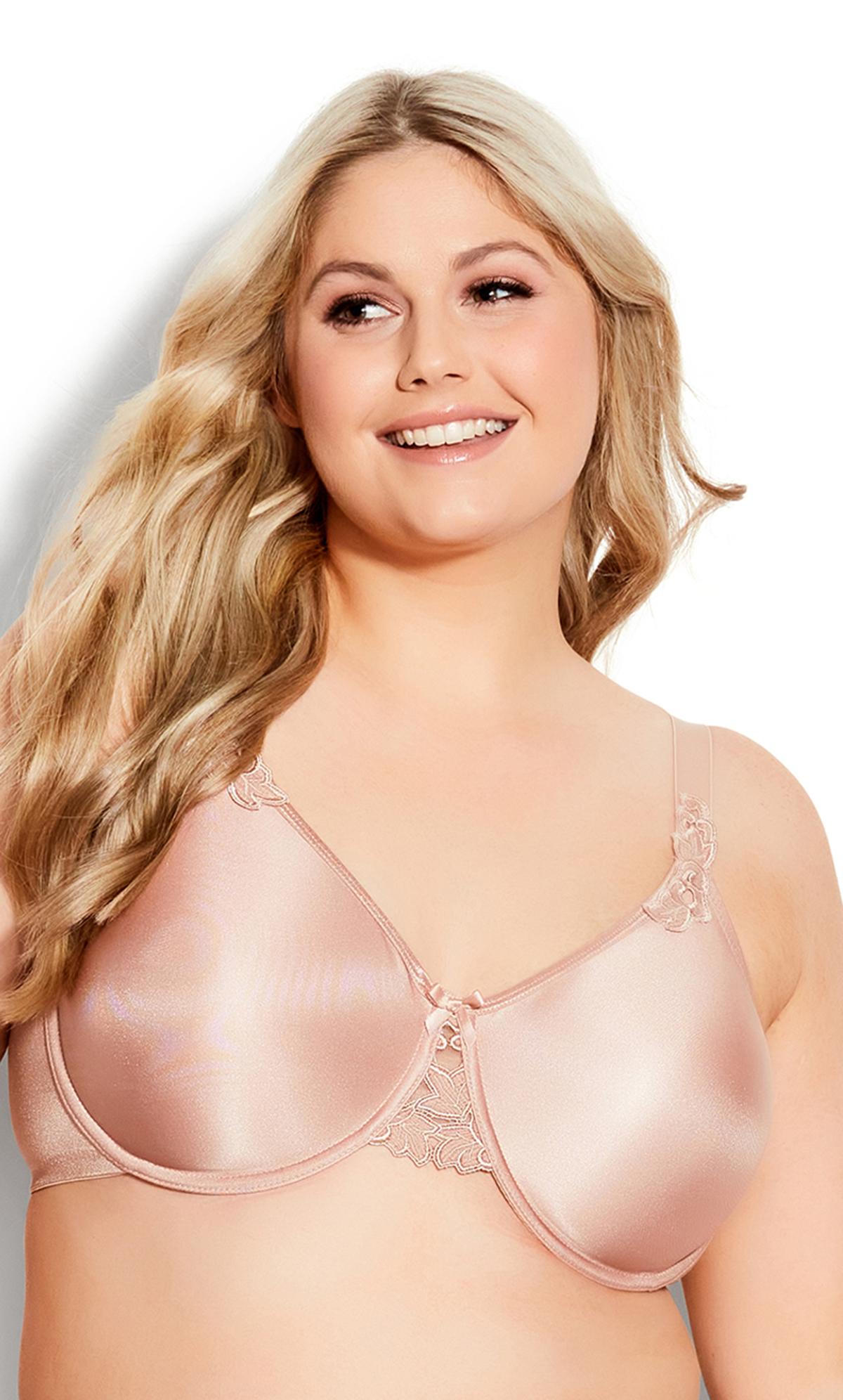 Evans Nude Underwired Full Cup Bra 1