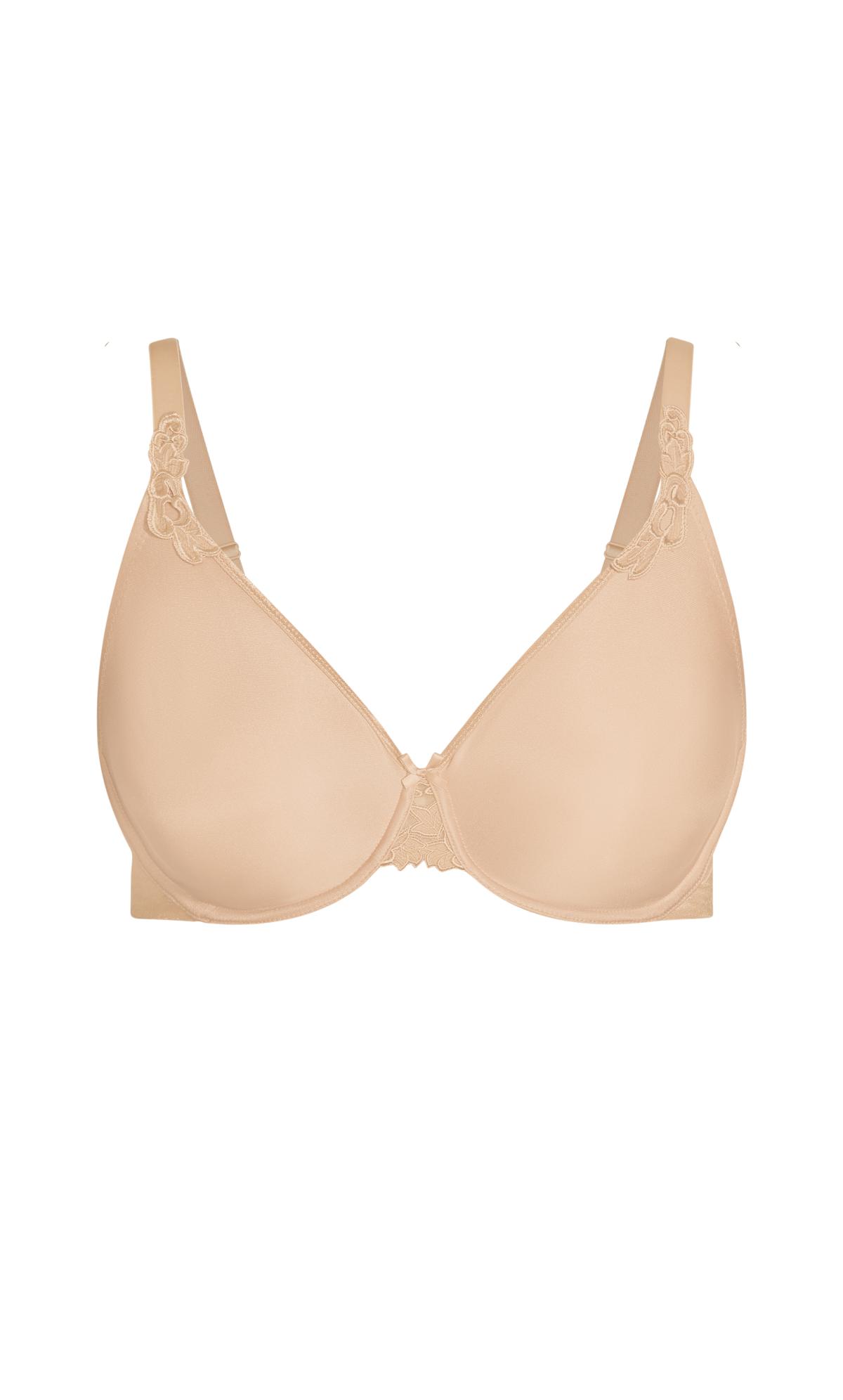 Evans Nude Underwired Full Cup Bra 3