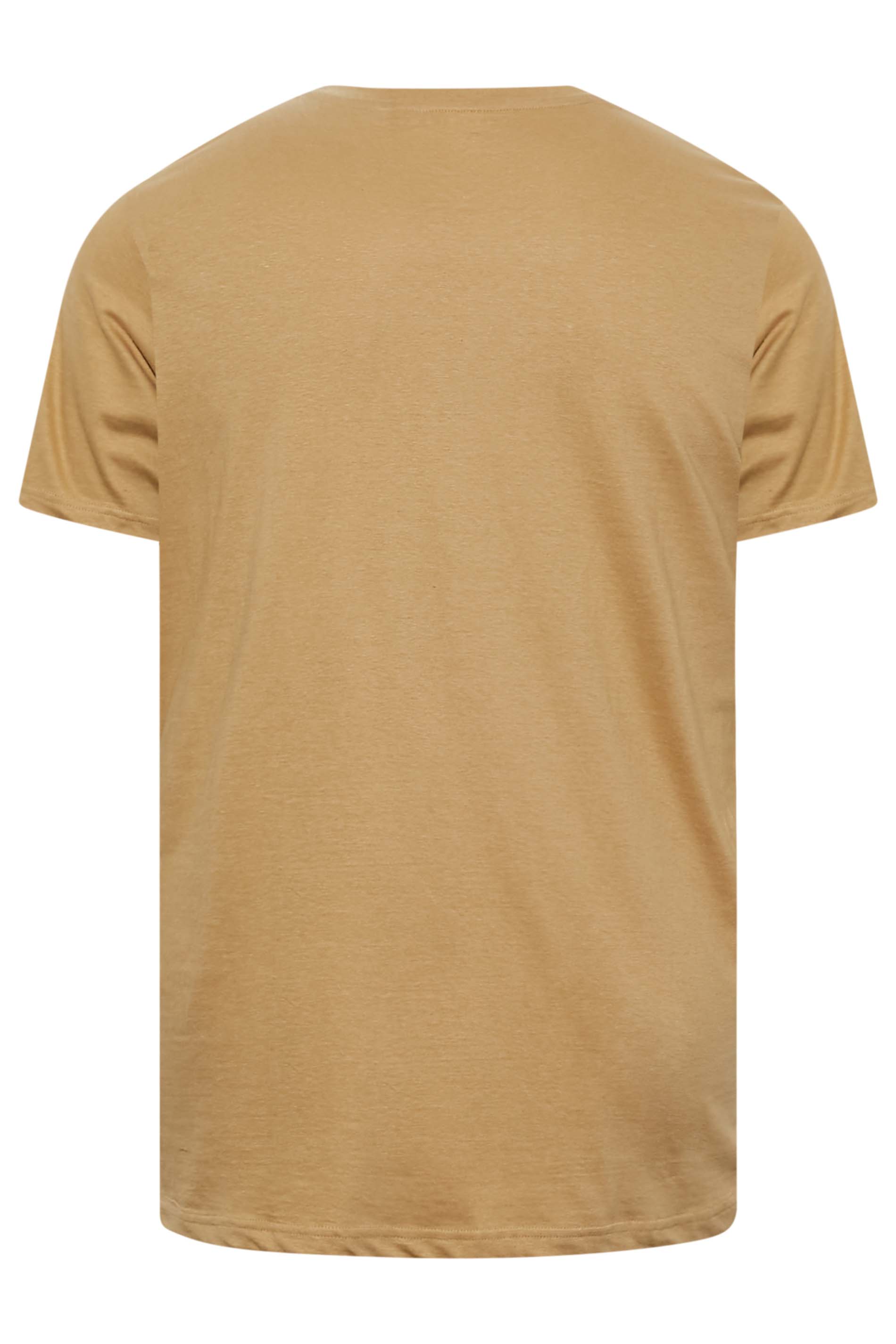 BadRhino Big & Tall Beige Brown Core T-Shirt | BadRhino
