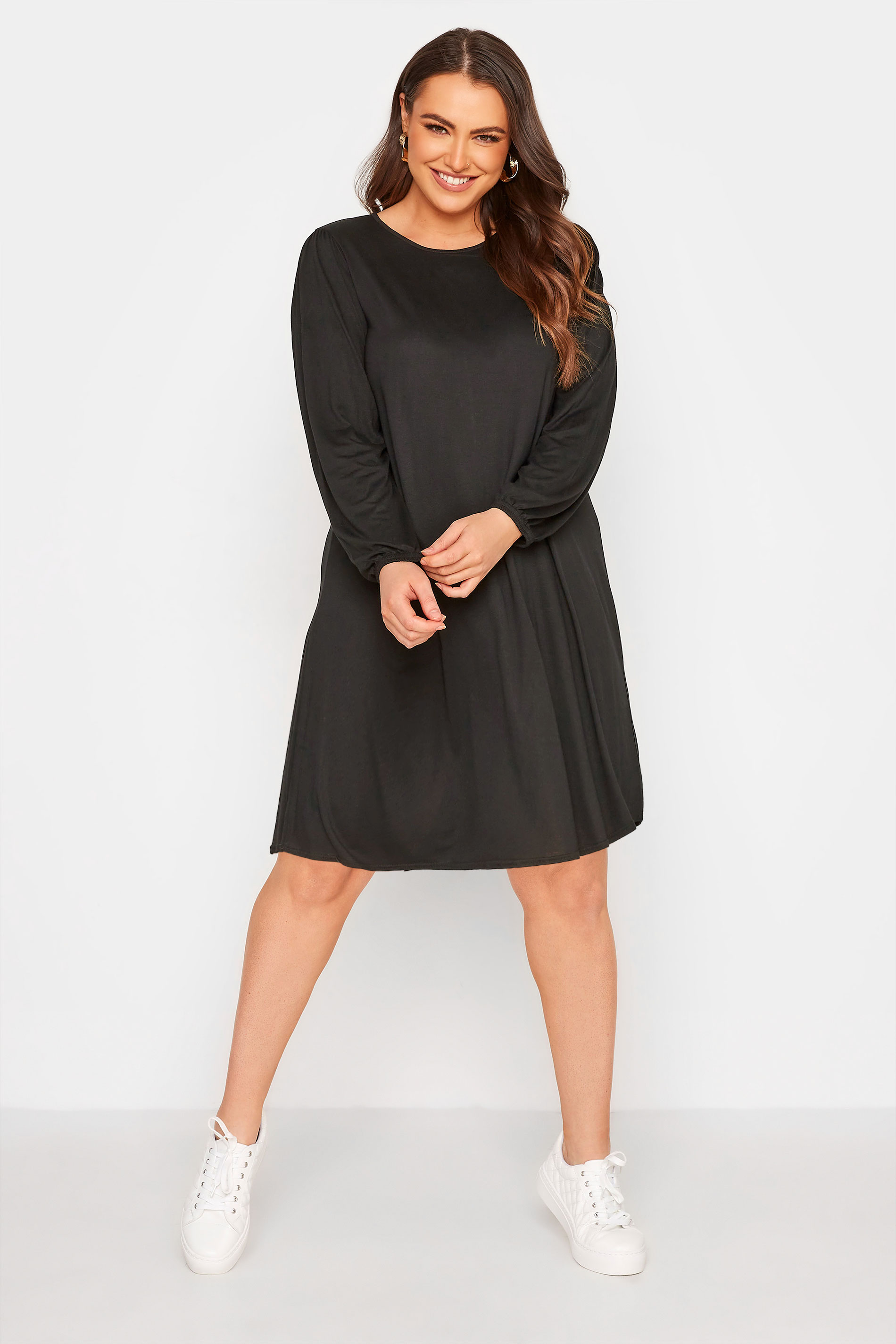 LIMITED COLLECTON Curve Black Swing Dress 1