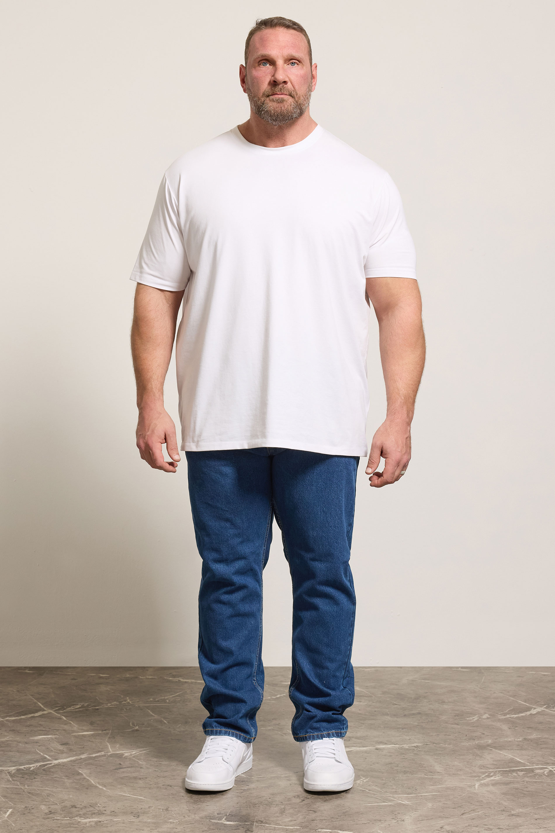 KAM Blue KBS 150 Straight Leg Jeans | BadRhino 1