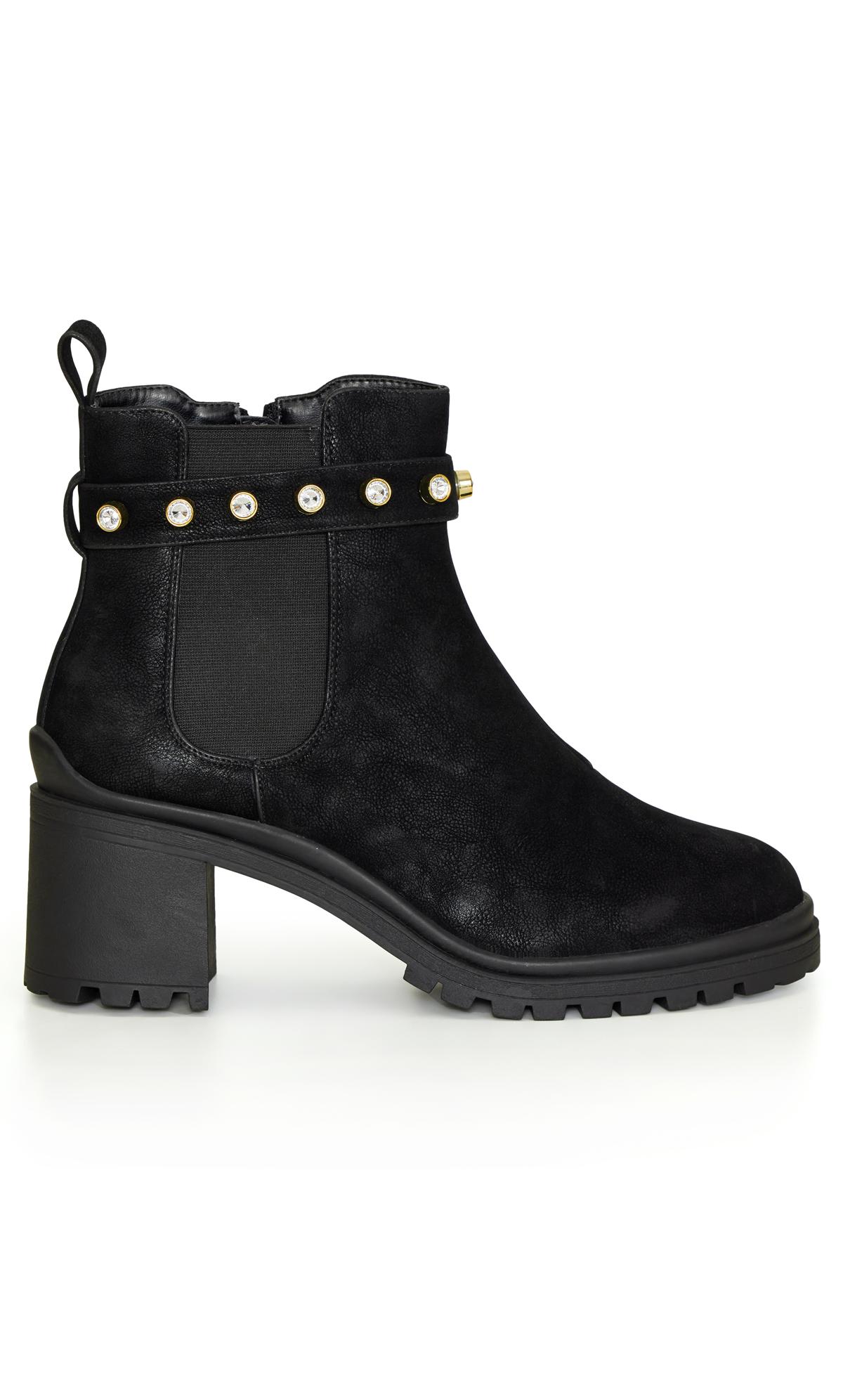 Bray Black Wide Width Ankle Boot 2