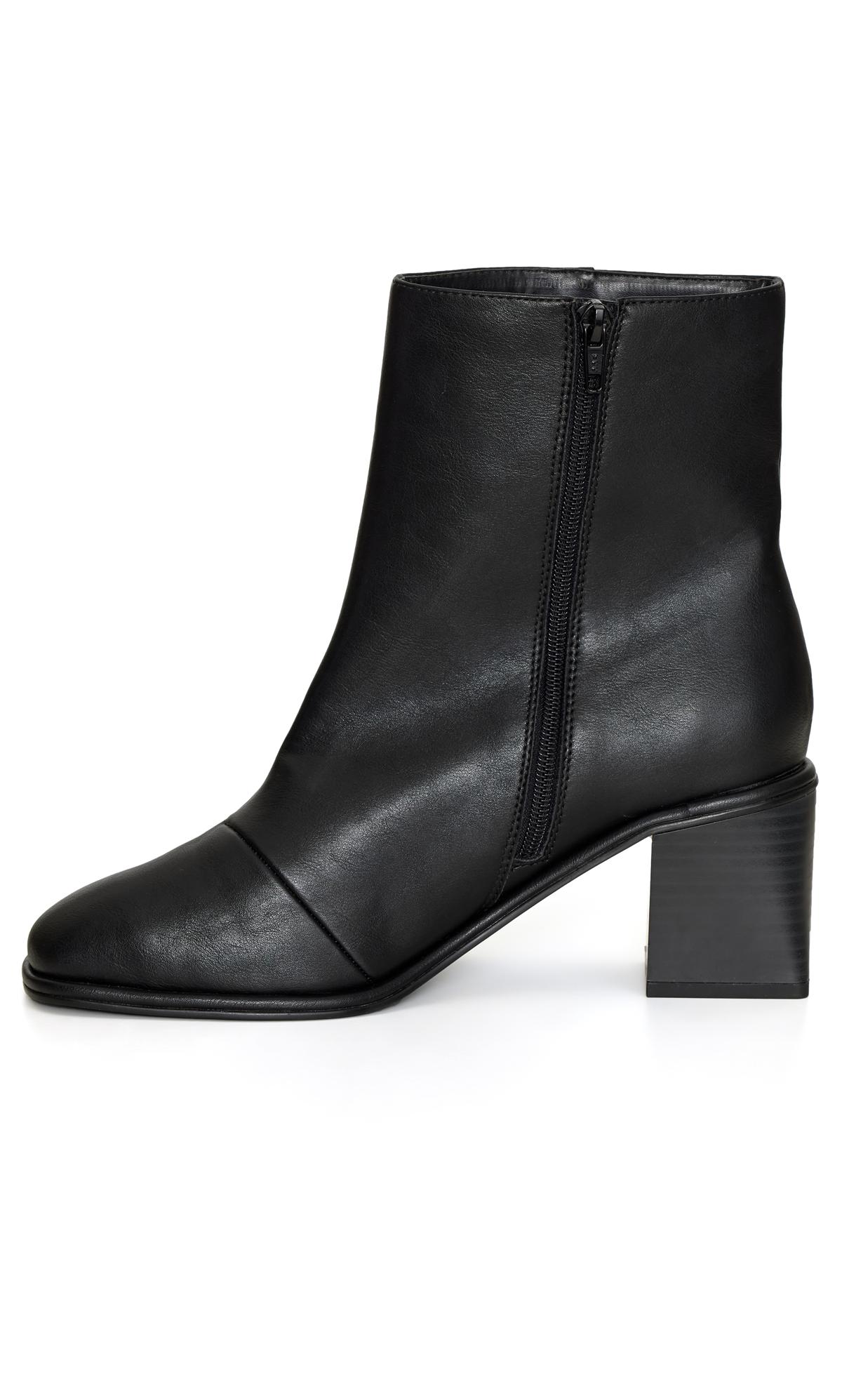 WIDE FIT Bruce Ankle Boot - black 3