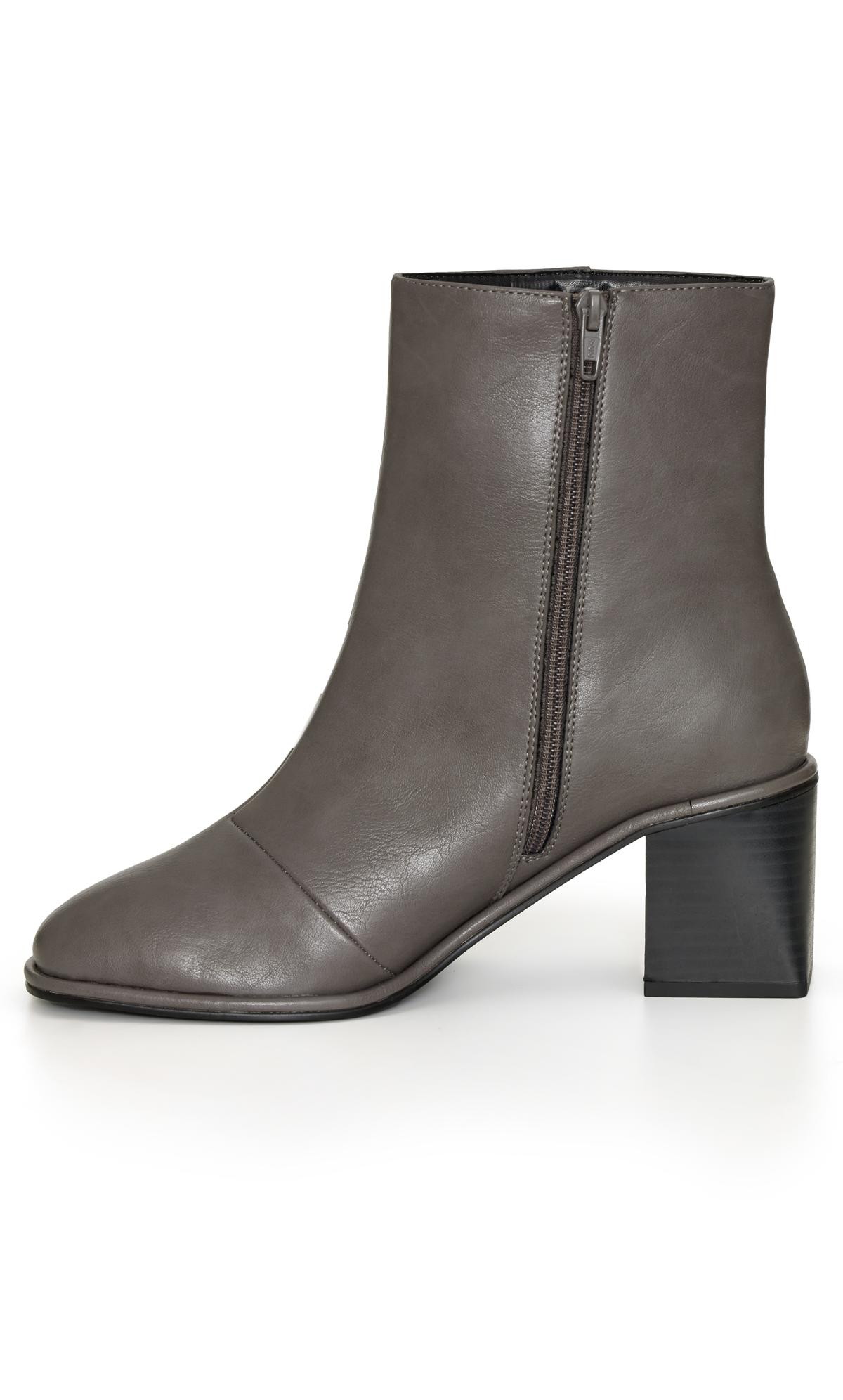 Bruce Taupe Wide Width Ankle Boot 3