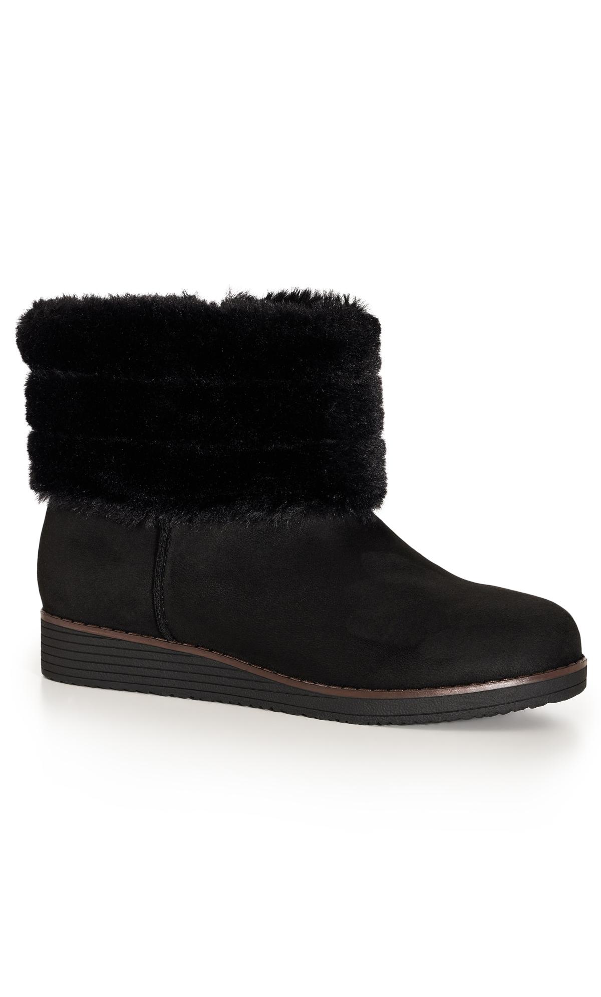 Butter Black Ankle Boot 1