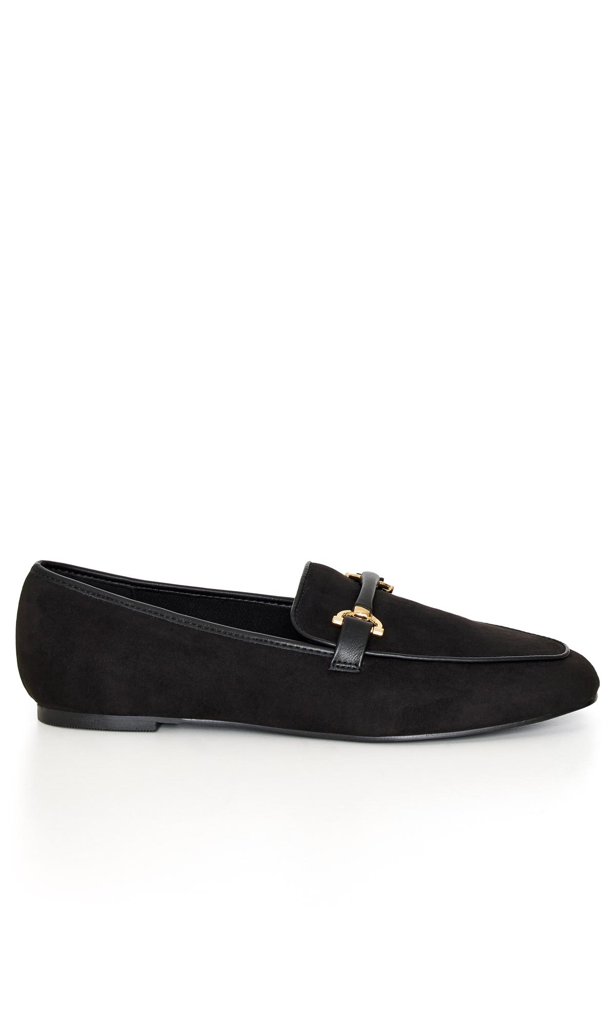 WIDE FIT Ducci Flat Shoe - black 2