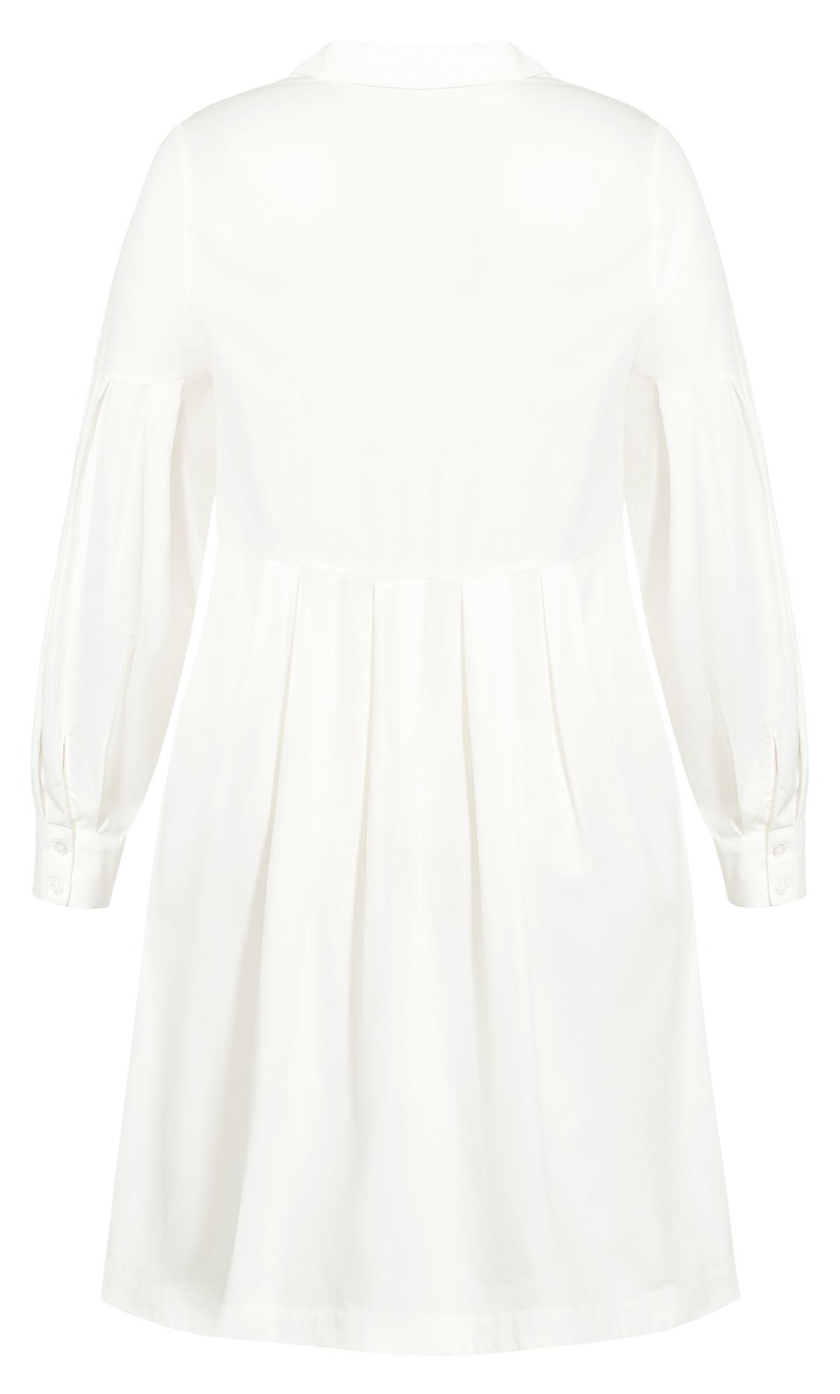 Evans Ivory White Shirt Dress 3