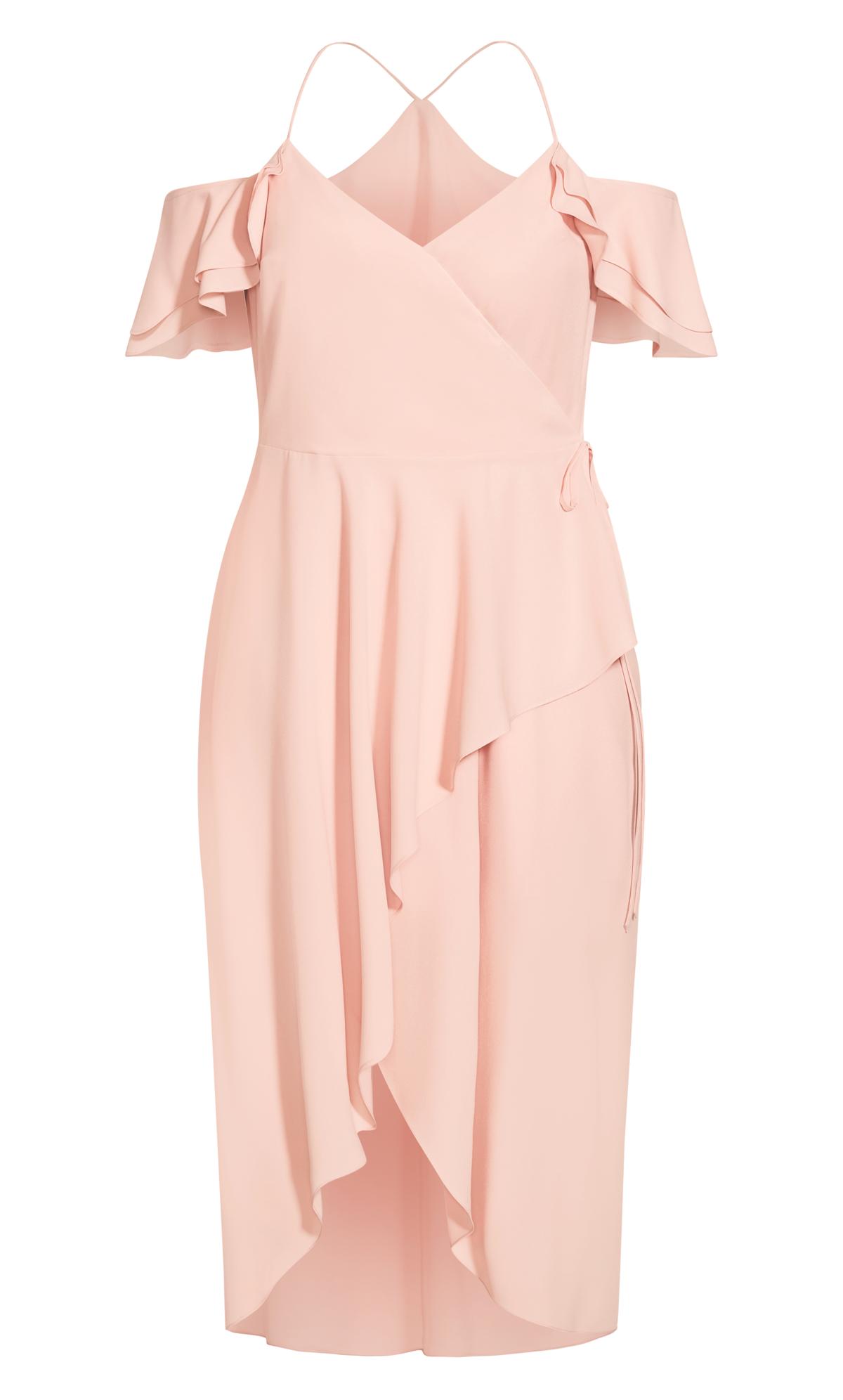 Evans Pale Pink Elegant Maxi Dress 3