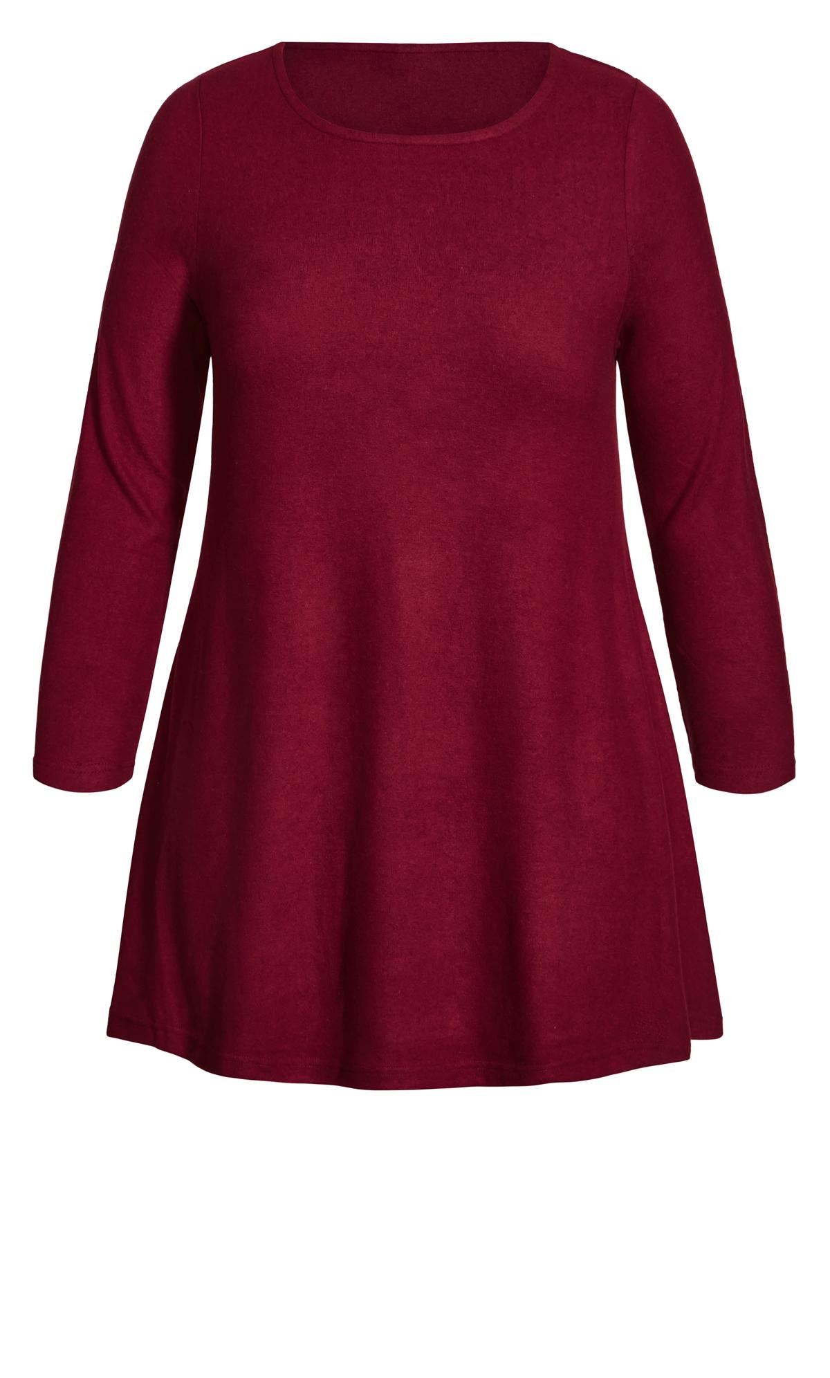 Soft Touch Berry Tunic 2