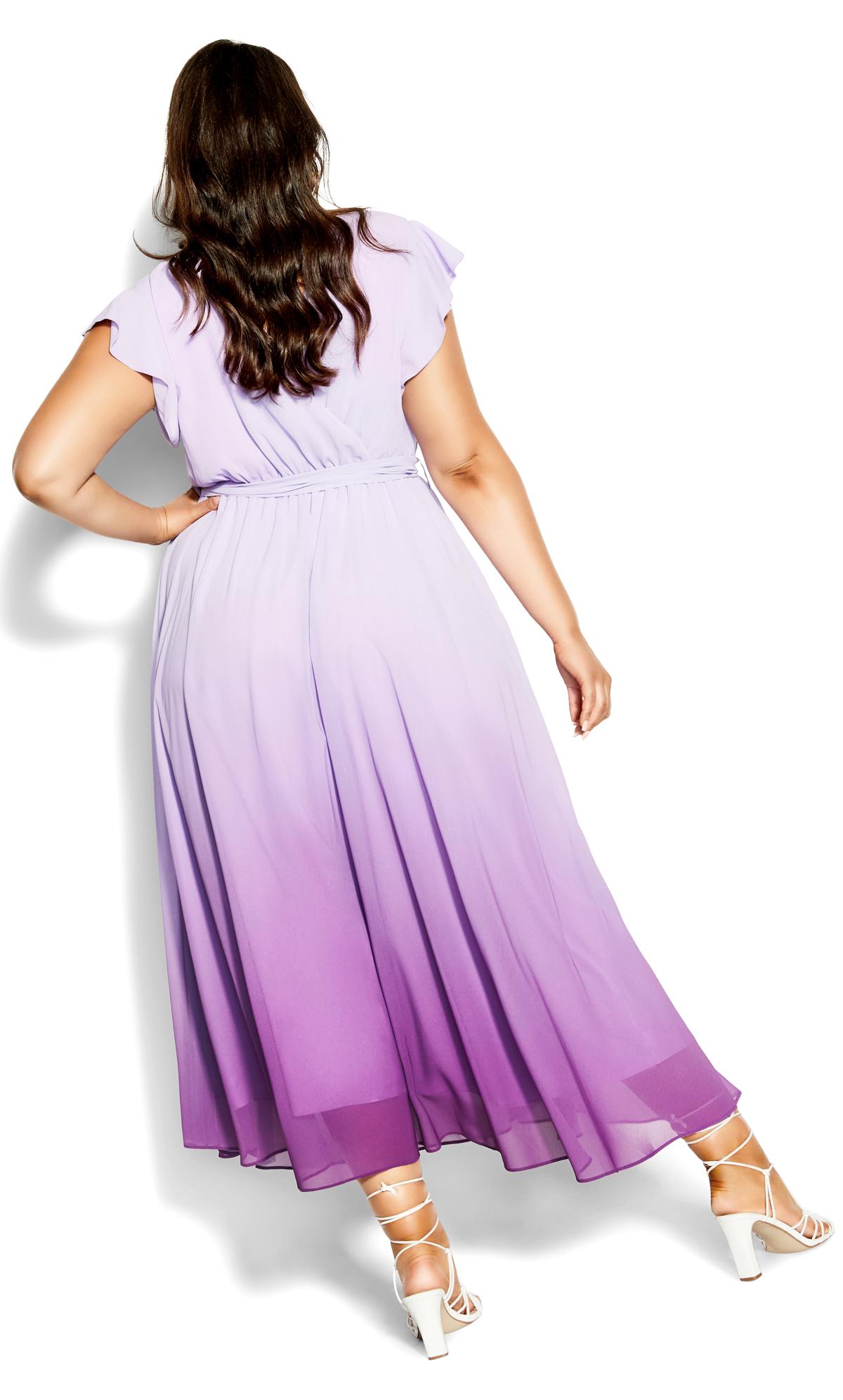 Evans Purple Isabella Maxi Dress 2