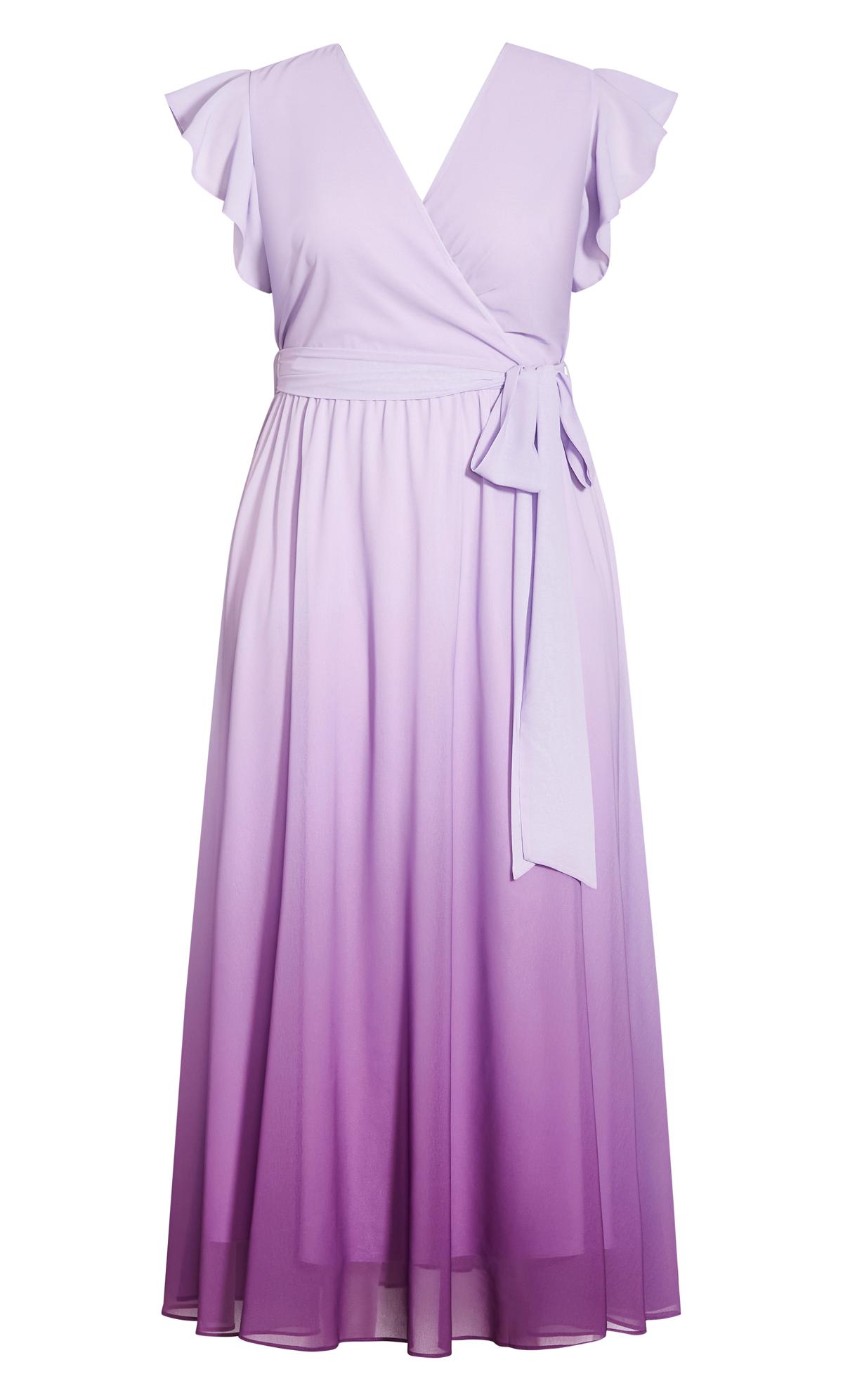 Evans Purple Isabella Maxi Dress 3