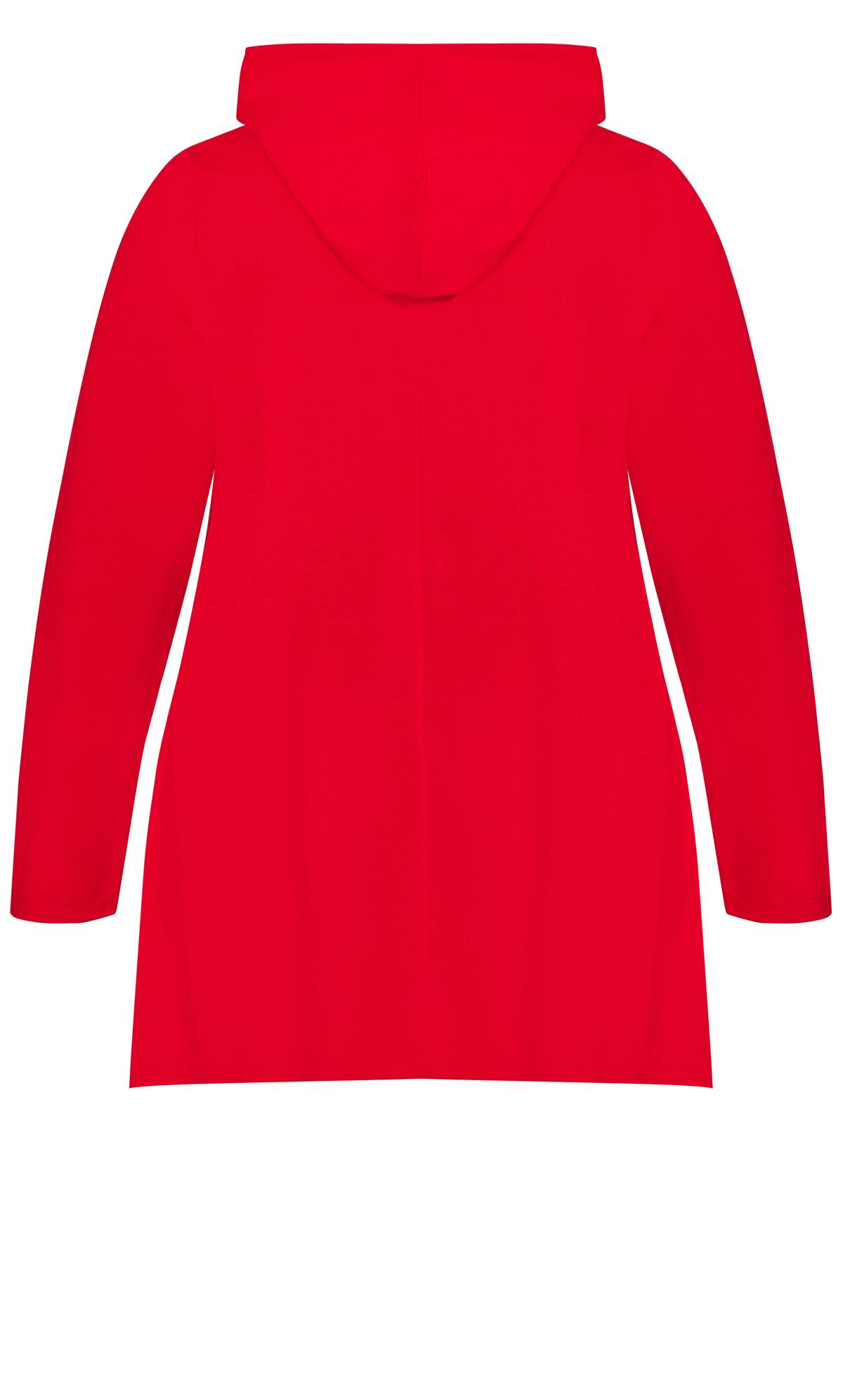 Ave Leisure Red Heart Love Hoodie 3