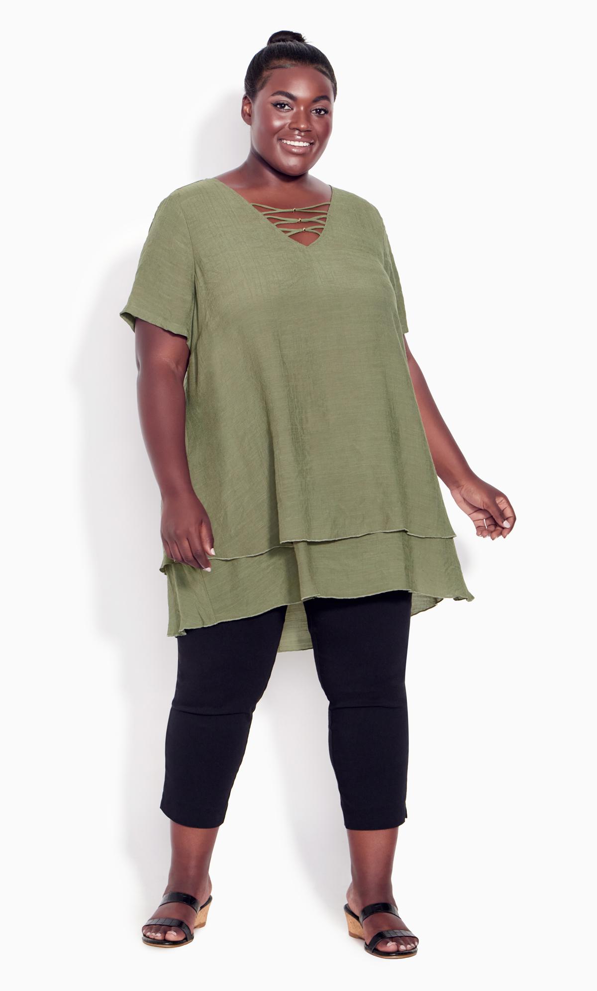 Evans Green Marion Caged Tunic 2