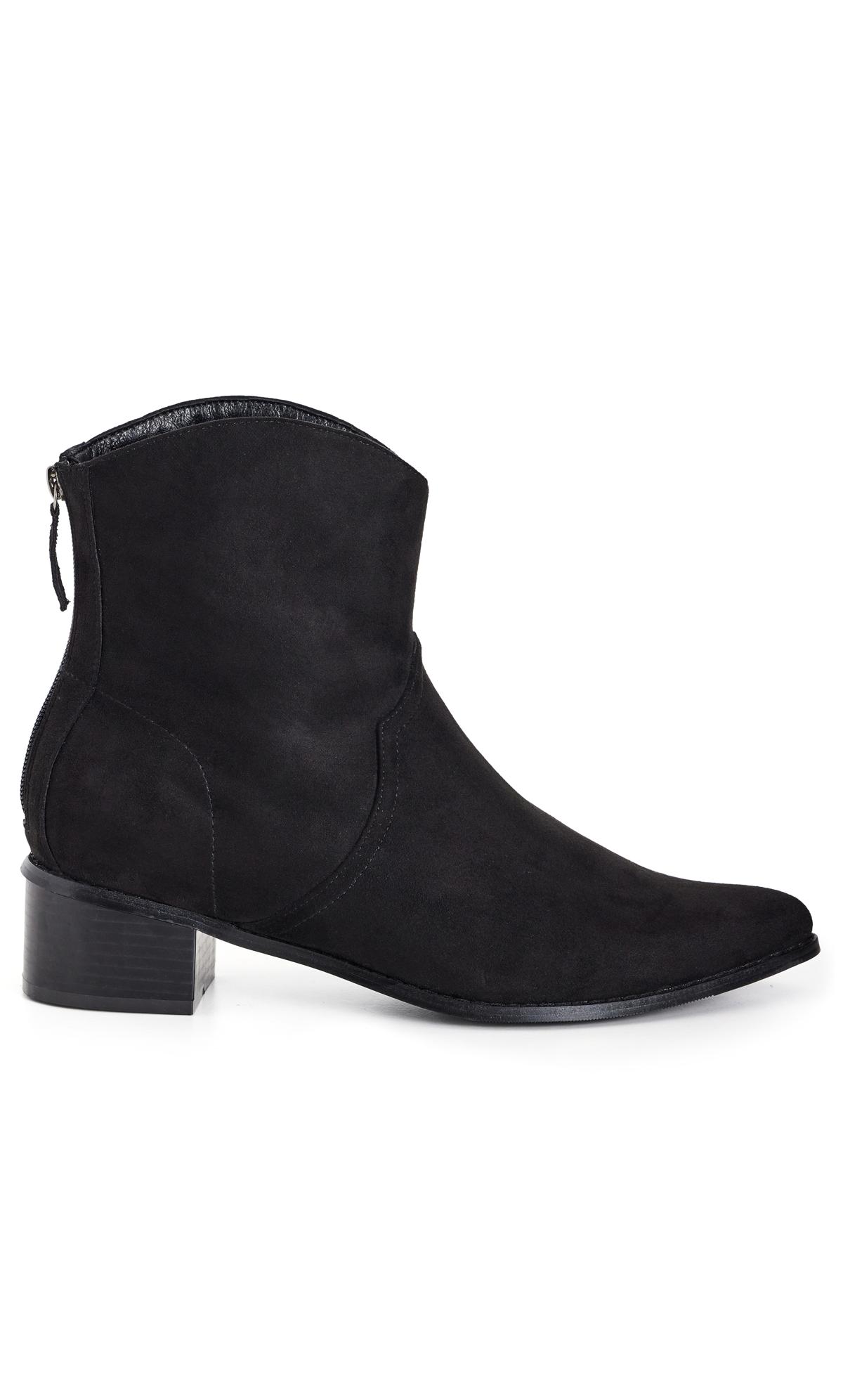 Western Black Ankle Boot 2