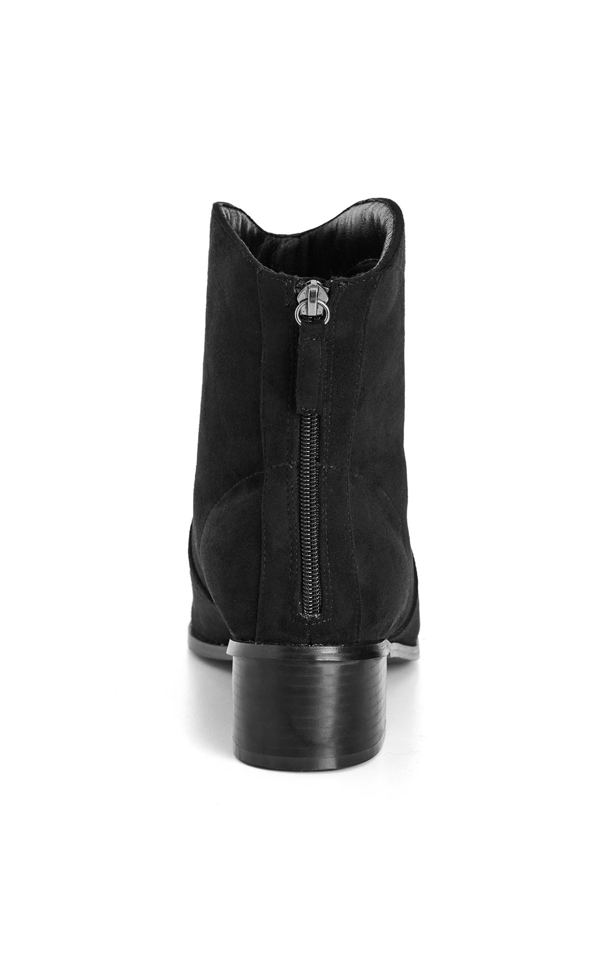 Western Black Ankle Boot 3