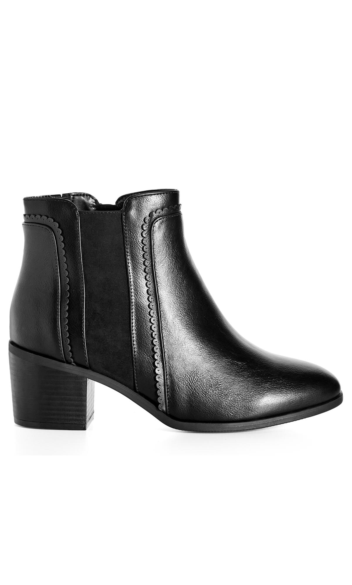 Molly Black Ankle Boot 2