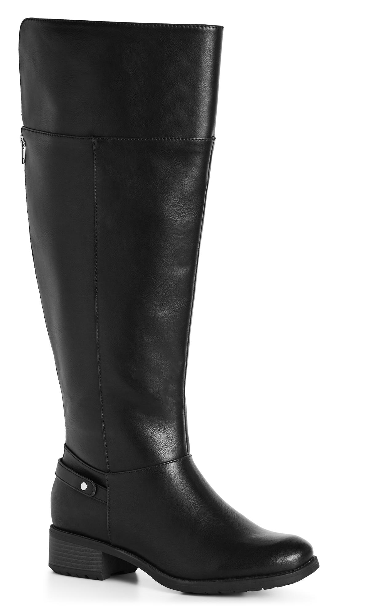Portia Black Tall Boot 1