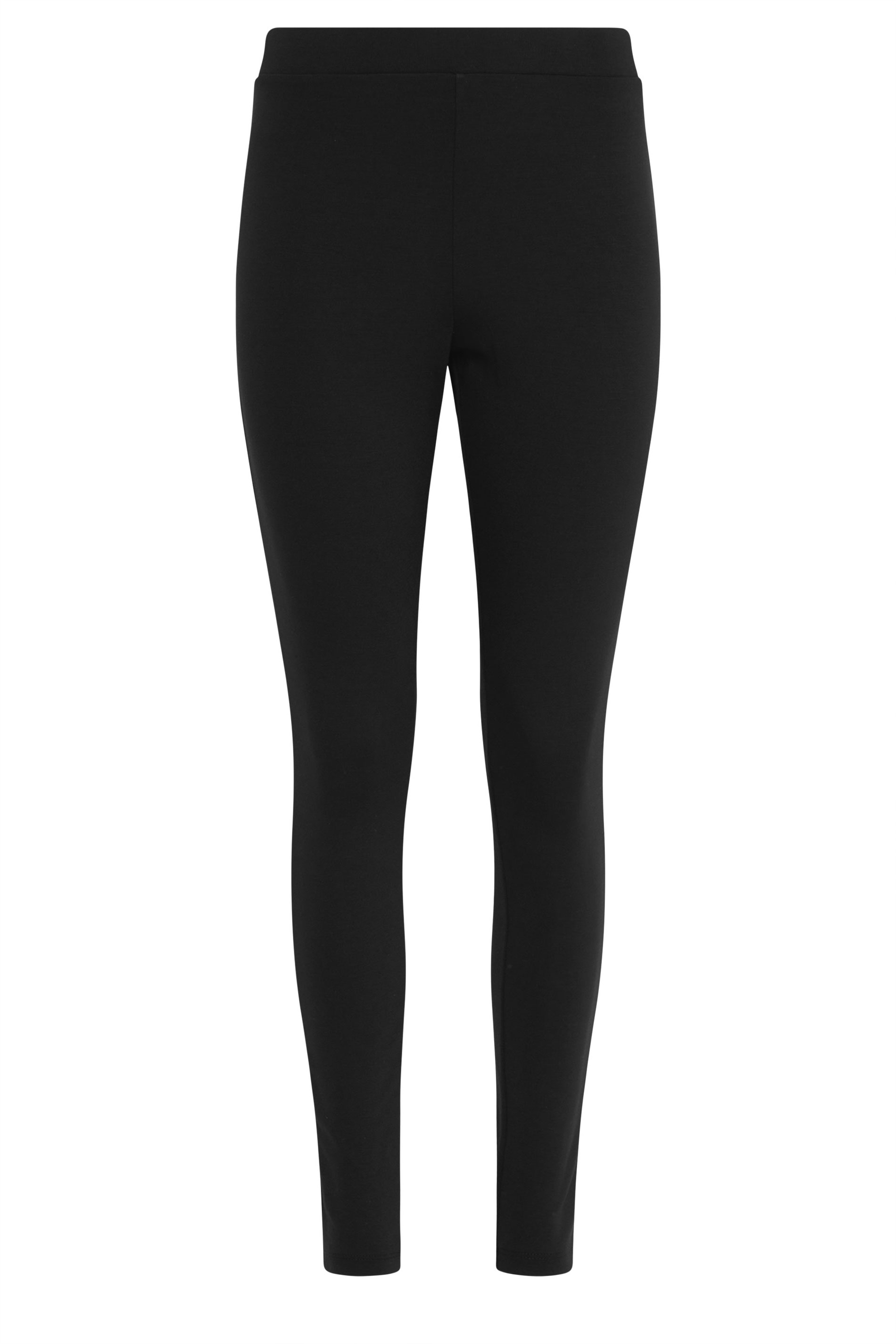 M&Co Black Ponte High Waisted Leggings | M&Co 5