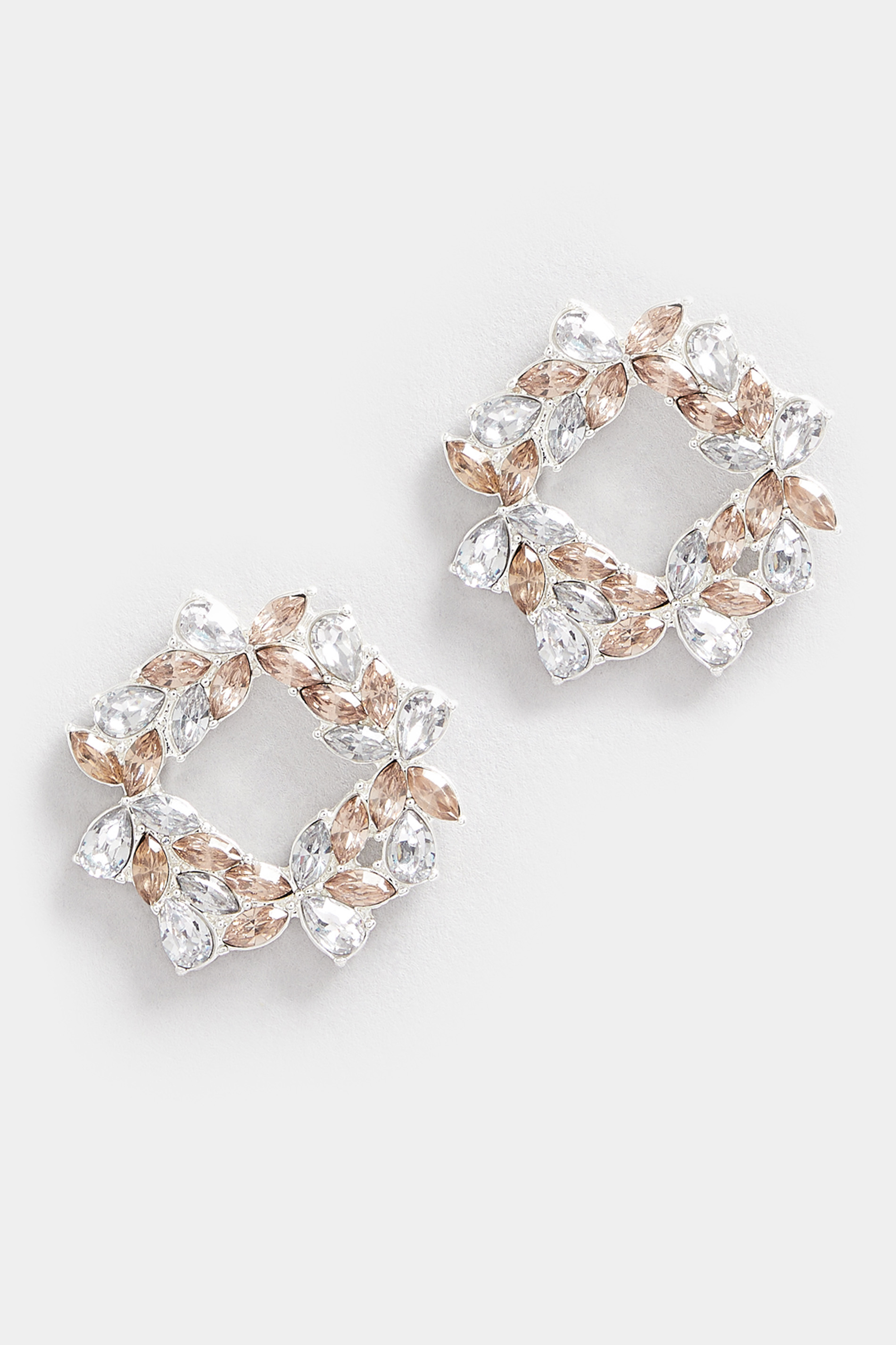 Diamante Circular Earrings 2