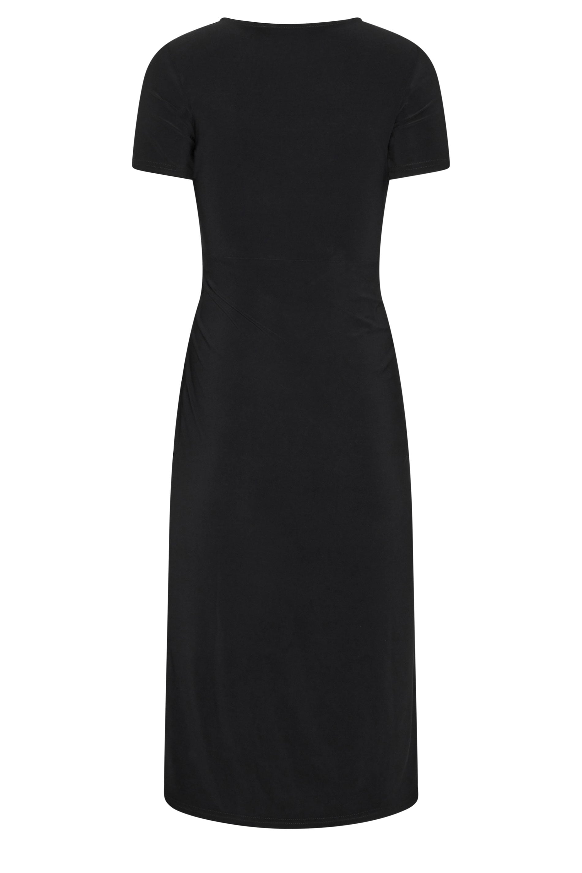 M&Co Petite Black Twist Front Maxi Dress | M&Co 6