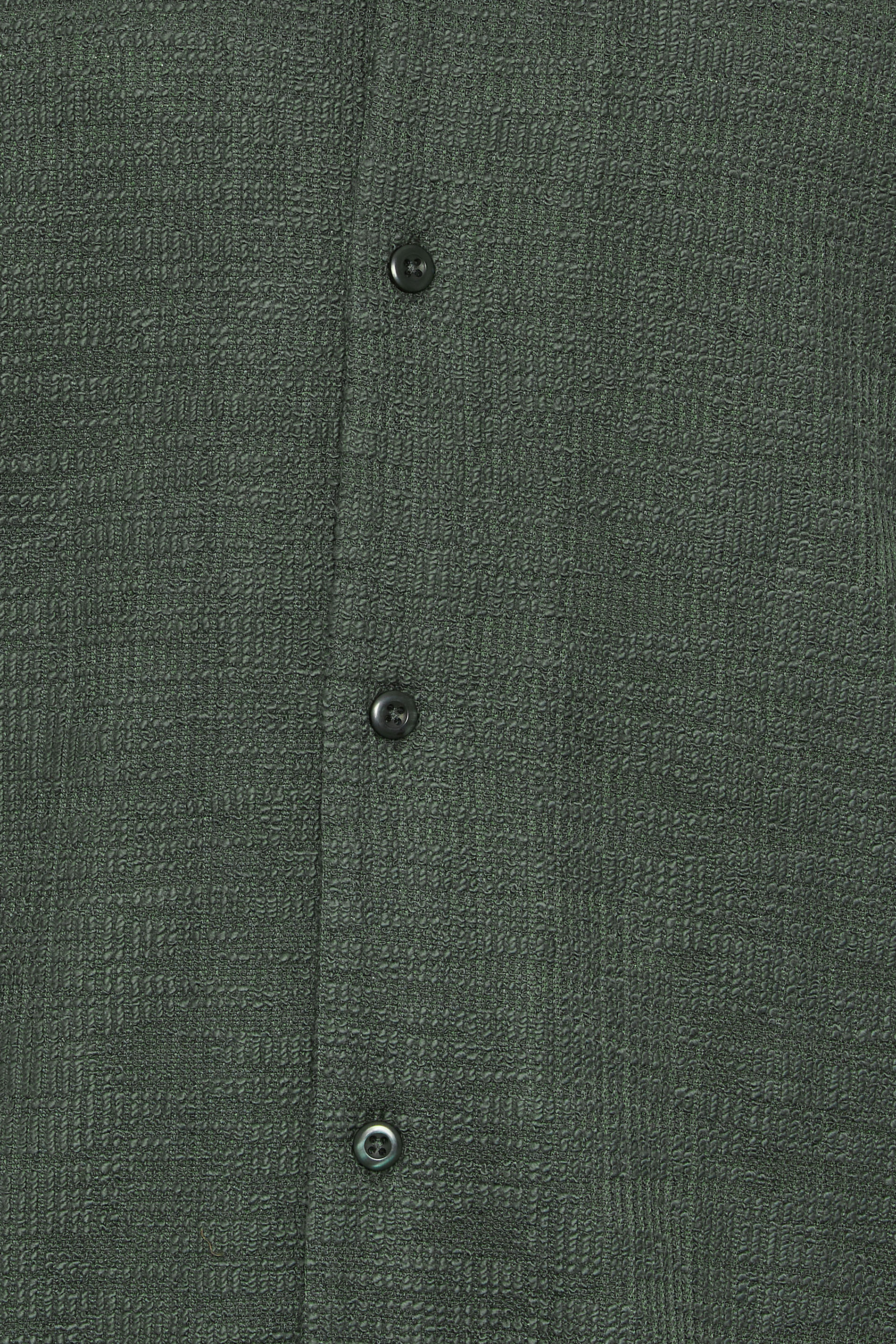 BadRhino Big & Tall Green Textured Revere Shirt | BadRhino 8