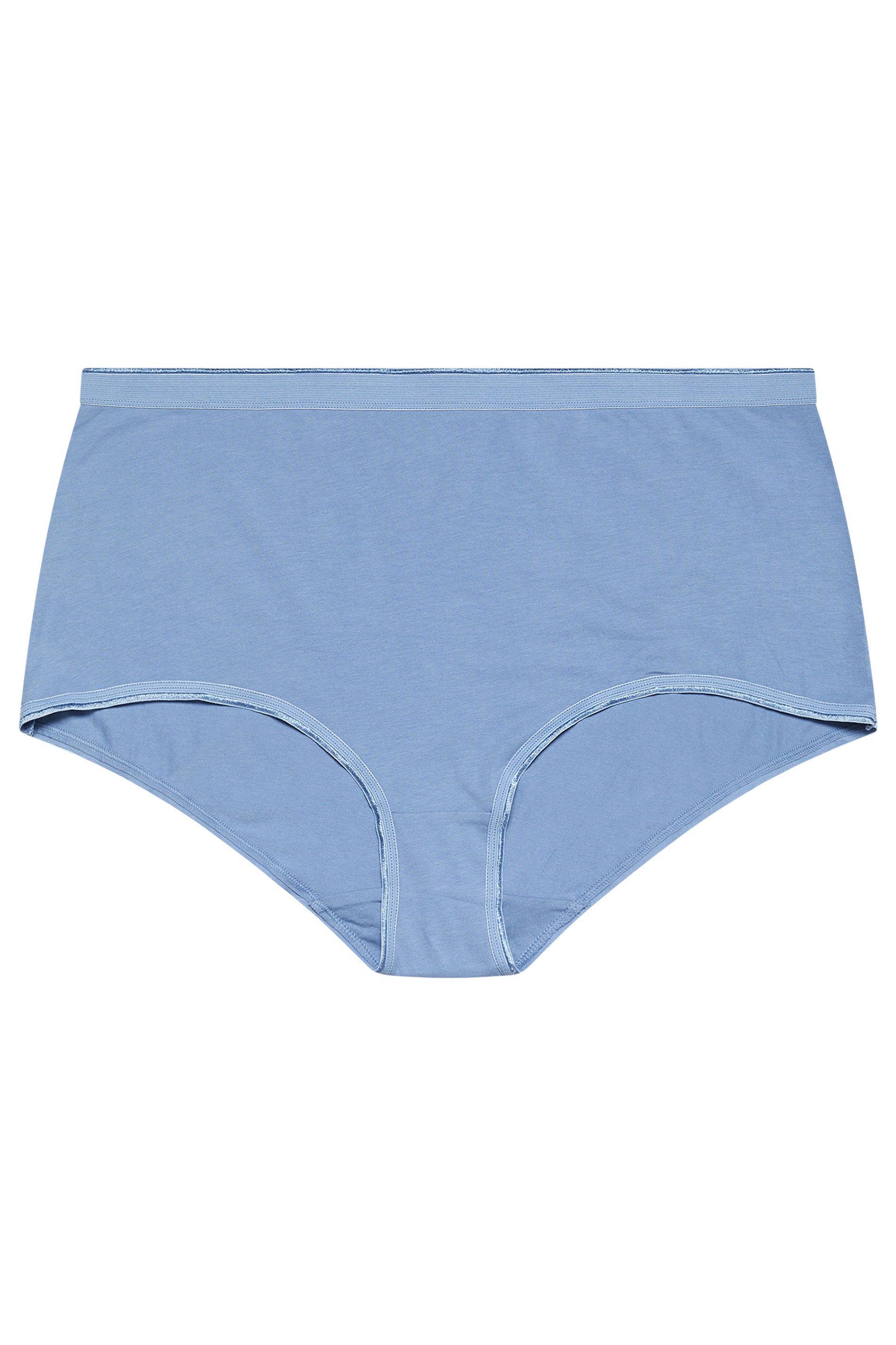 YOURSET 5 PACK Plus Size Blue Leaf Print Full Briefs | Yours Clothing 9