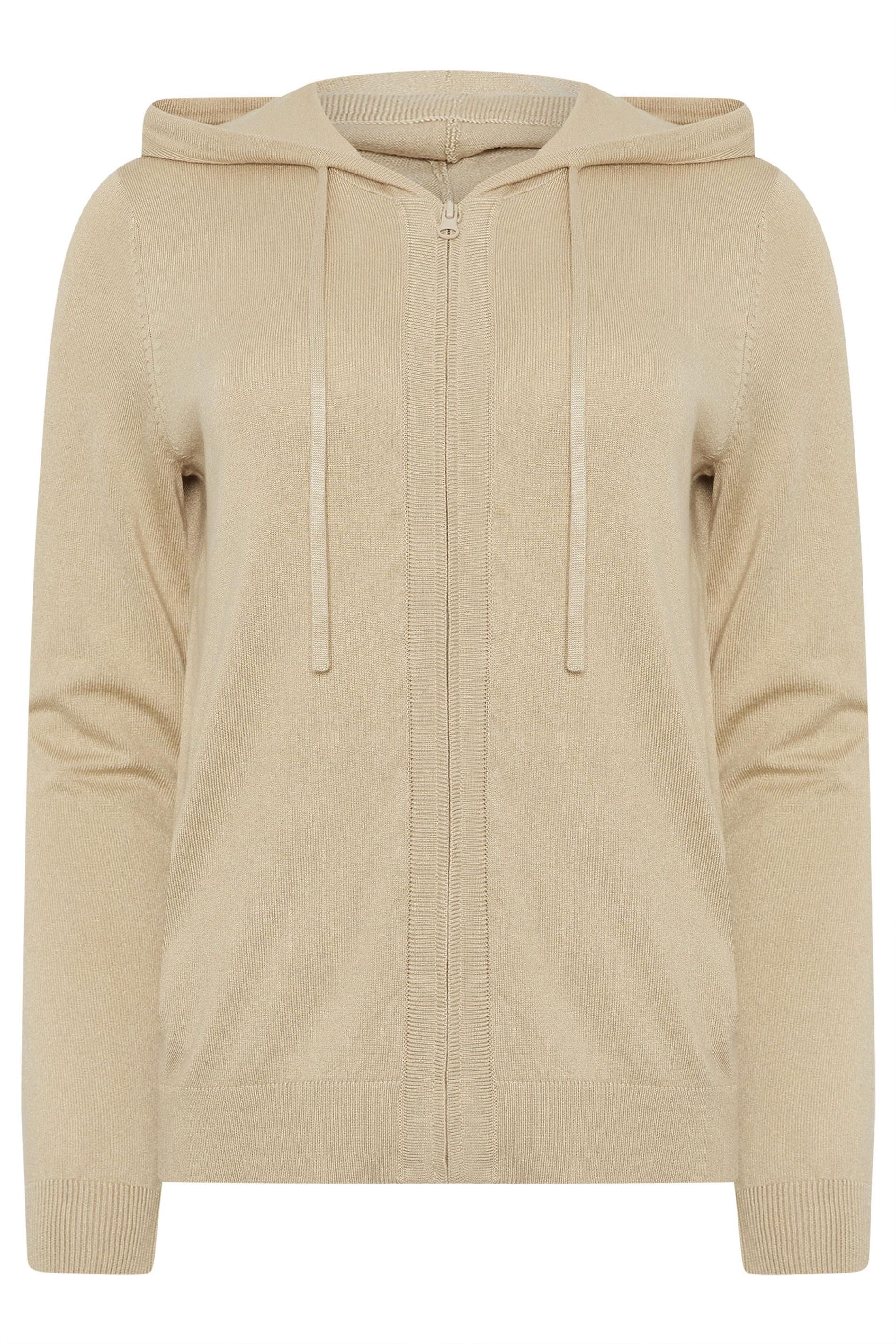 M&Co Natural Brown Knitted Hoodie | M&Co 5